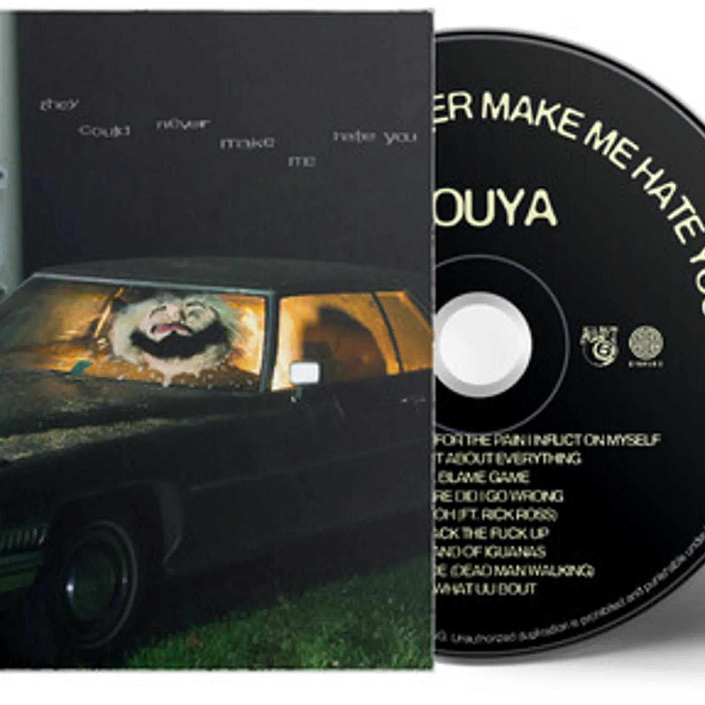 Pouya THEY COULD NEVER MAKE ME HATE YOU CD