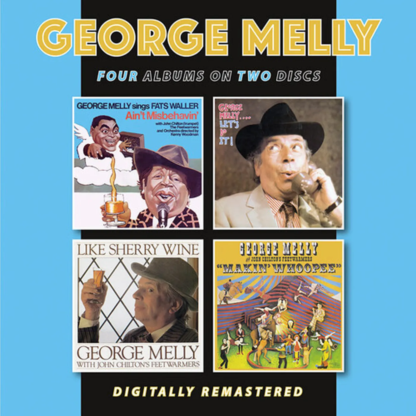 George Melly SINGS FATS WALLER: AIN'T MISBEHAVIN / LET'S DO IT CD