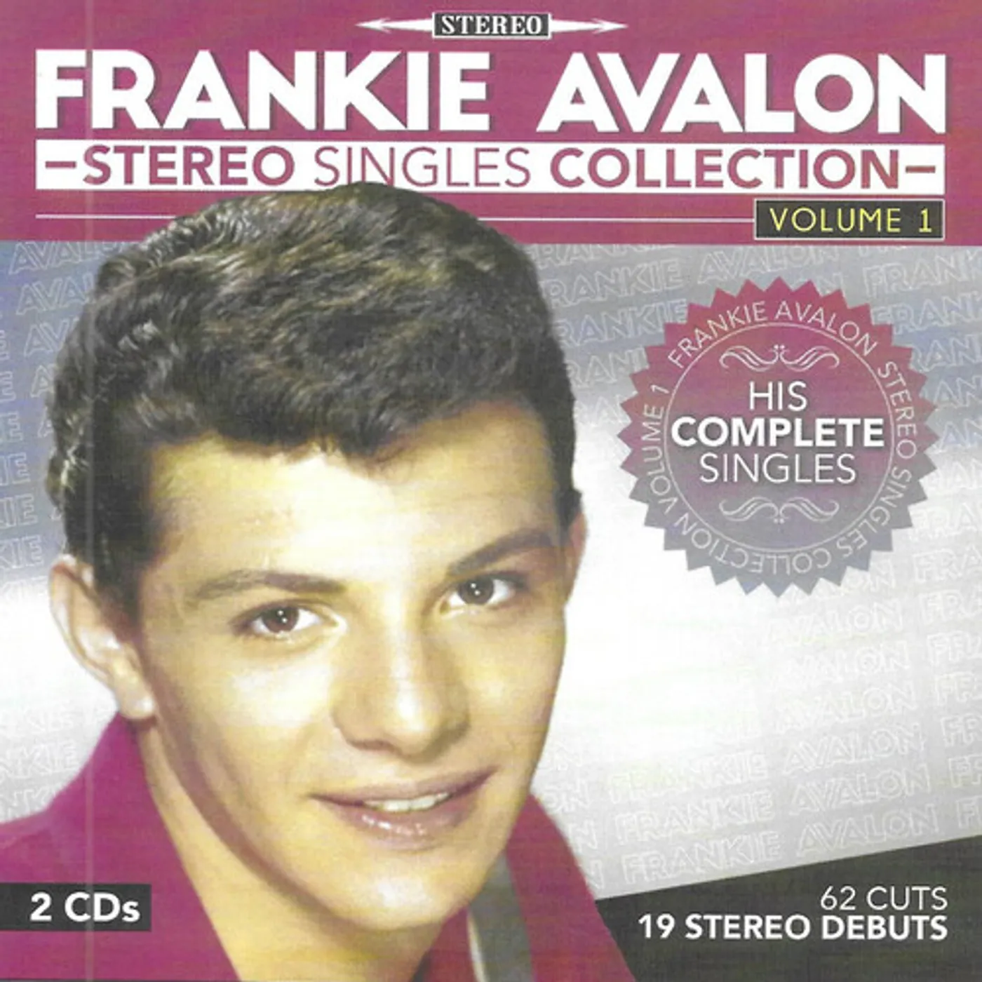 Frankie Avalon STEREO SINGLES COLLECTION 1 CD