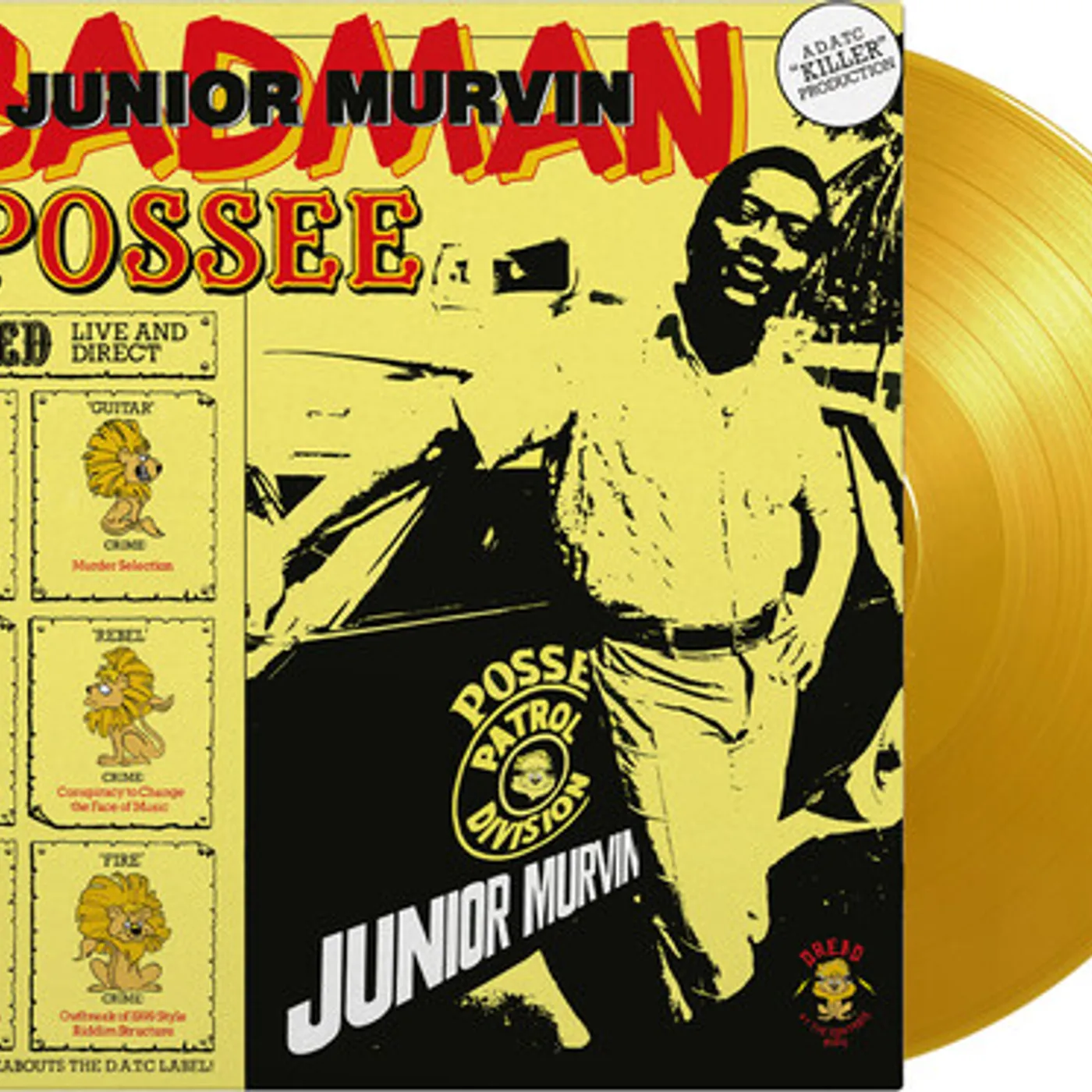 Junior Murvin BAD MAN POSSEE Vinyl Record