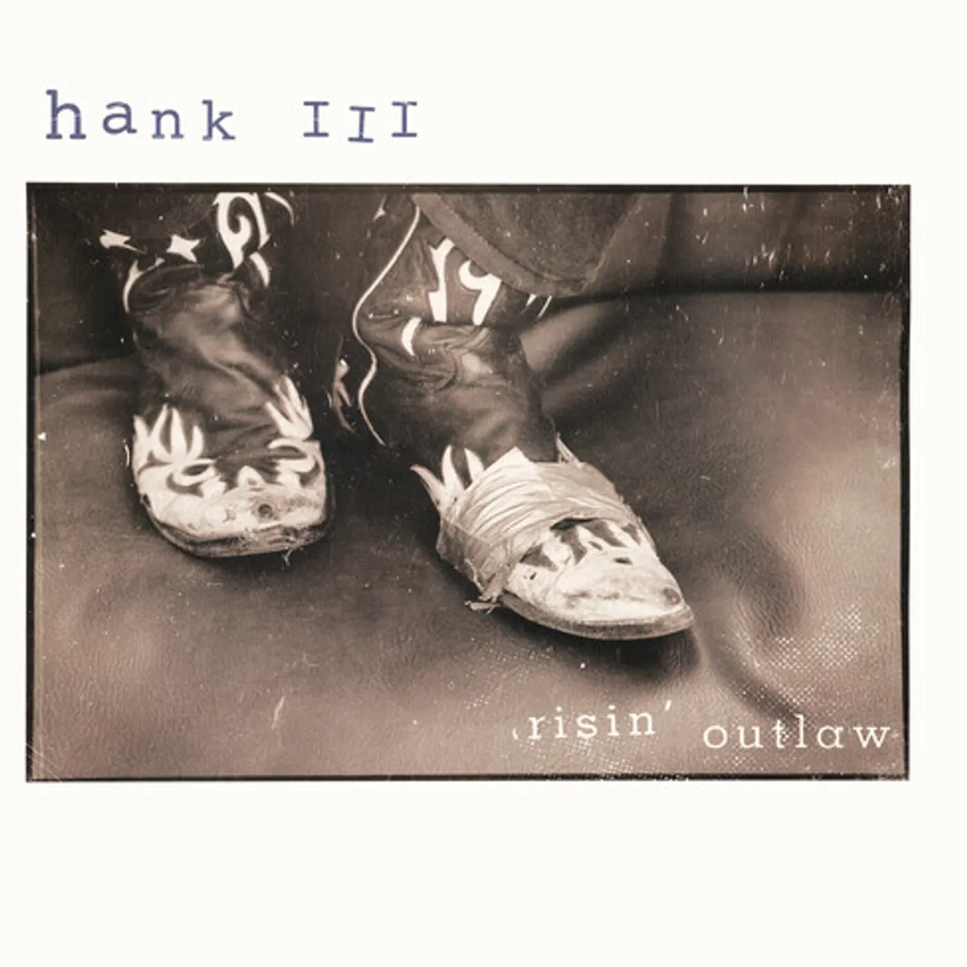 Hank Williams III RISIN' OUTLAW (25TH ANNIVERSARY EDITION) Vinyl Record