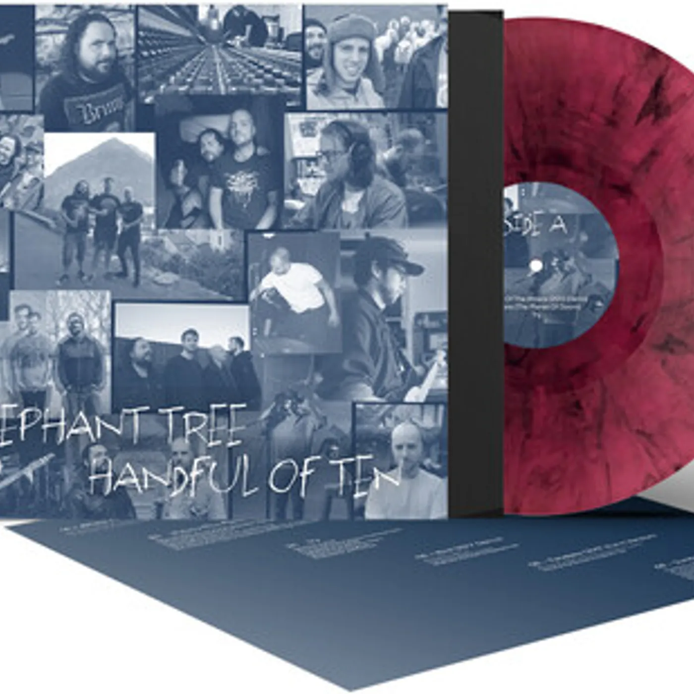 Elephant Tree Handful Of Ten (Ofgv) (Black/Pink) Vinyl Record