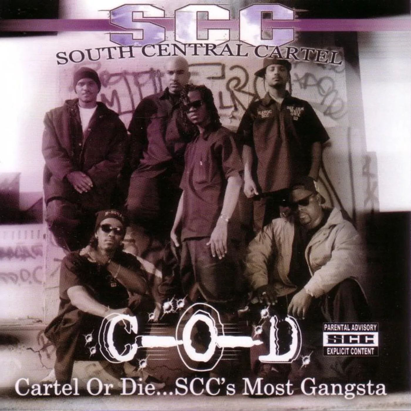 South Central Cartel CARTEL OR DIE SCC'S MOST GANGSTA CD