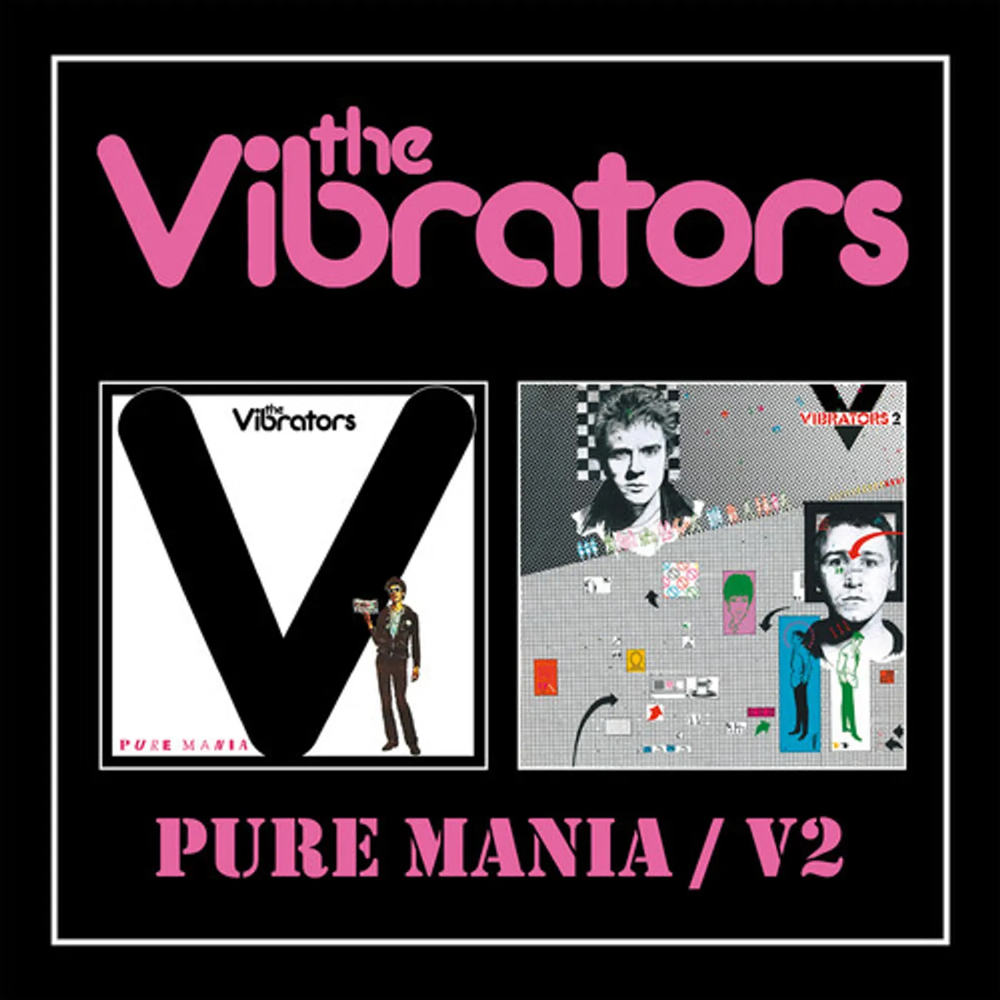 The Vibrators PURE MANIA / V2 CD