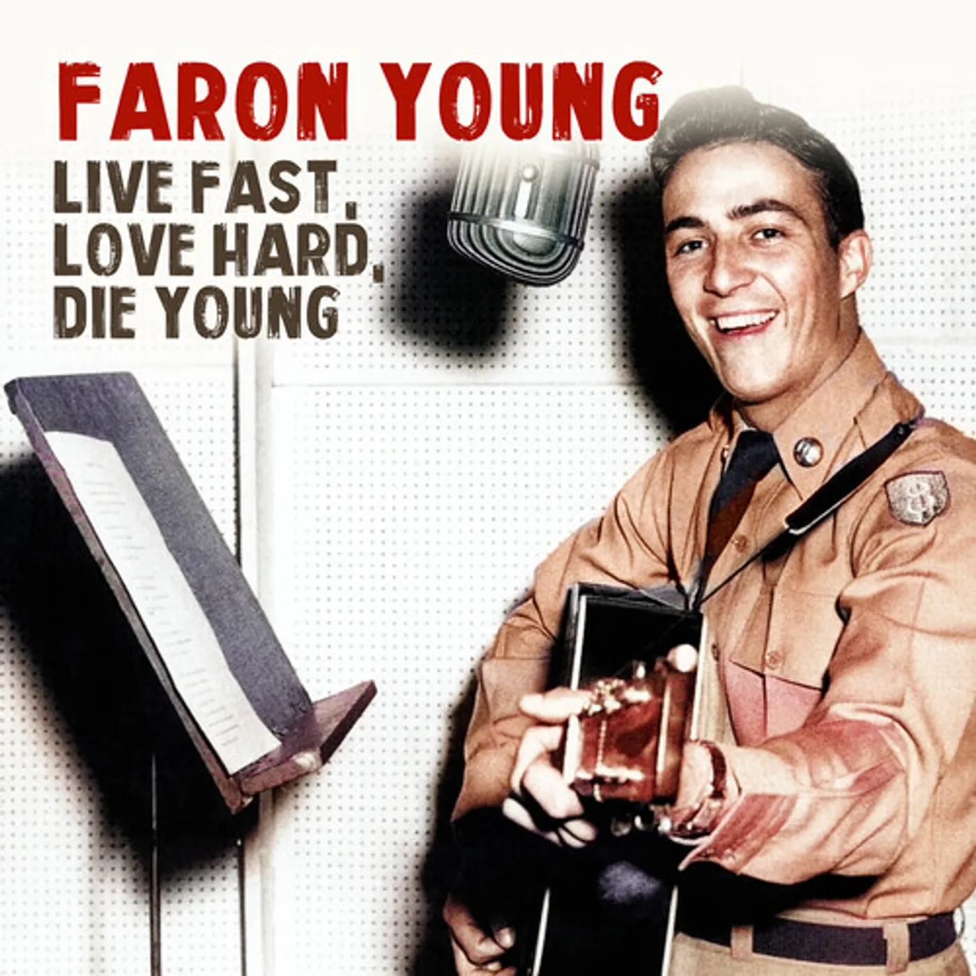 Faron Young LIVE FAST LOVE HARD DIE YOUNG CD