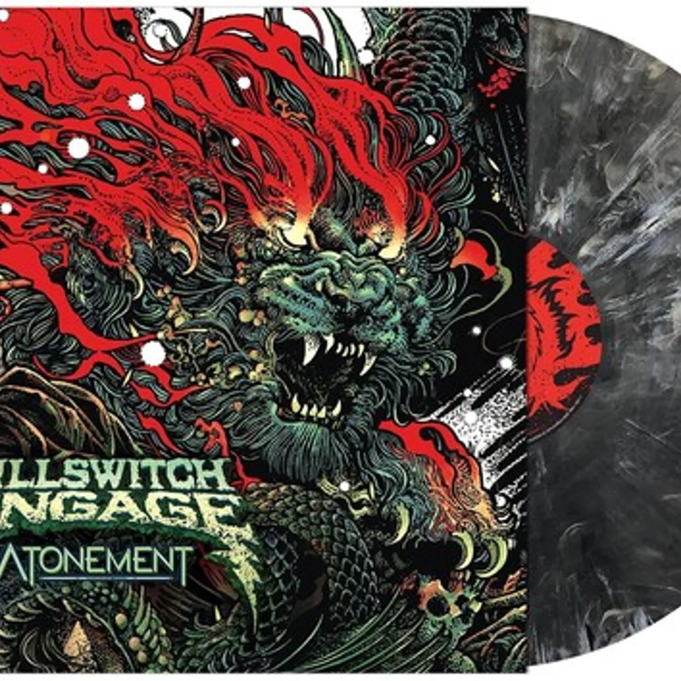Killswitch Engage Atonement (Clear Green/Deluxe) Vinyl Record