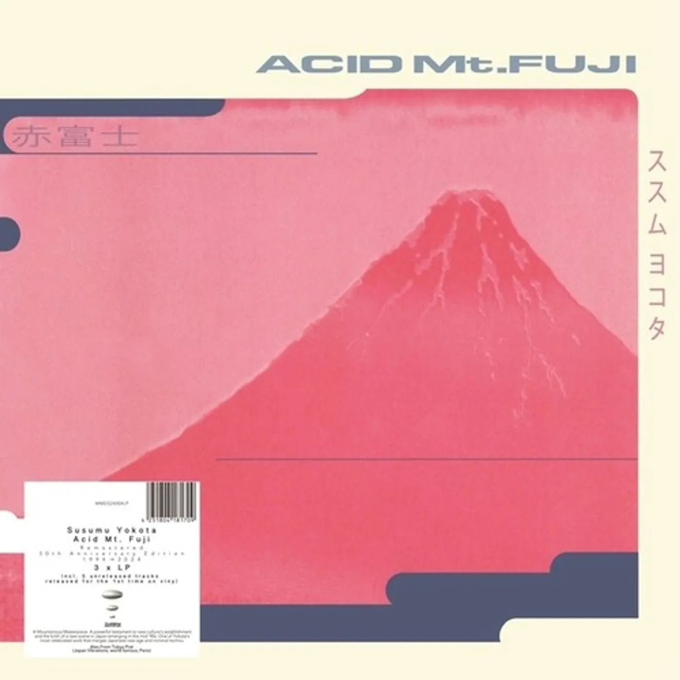 Susumu Yokota ACID MT FUJI (30TH ANNIVERSARY) Vinyl Record