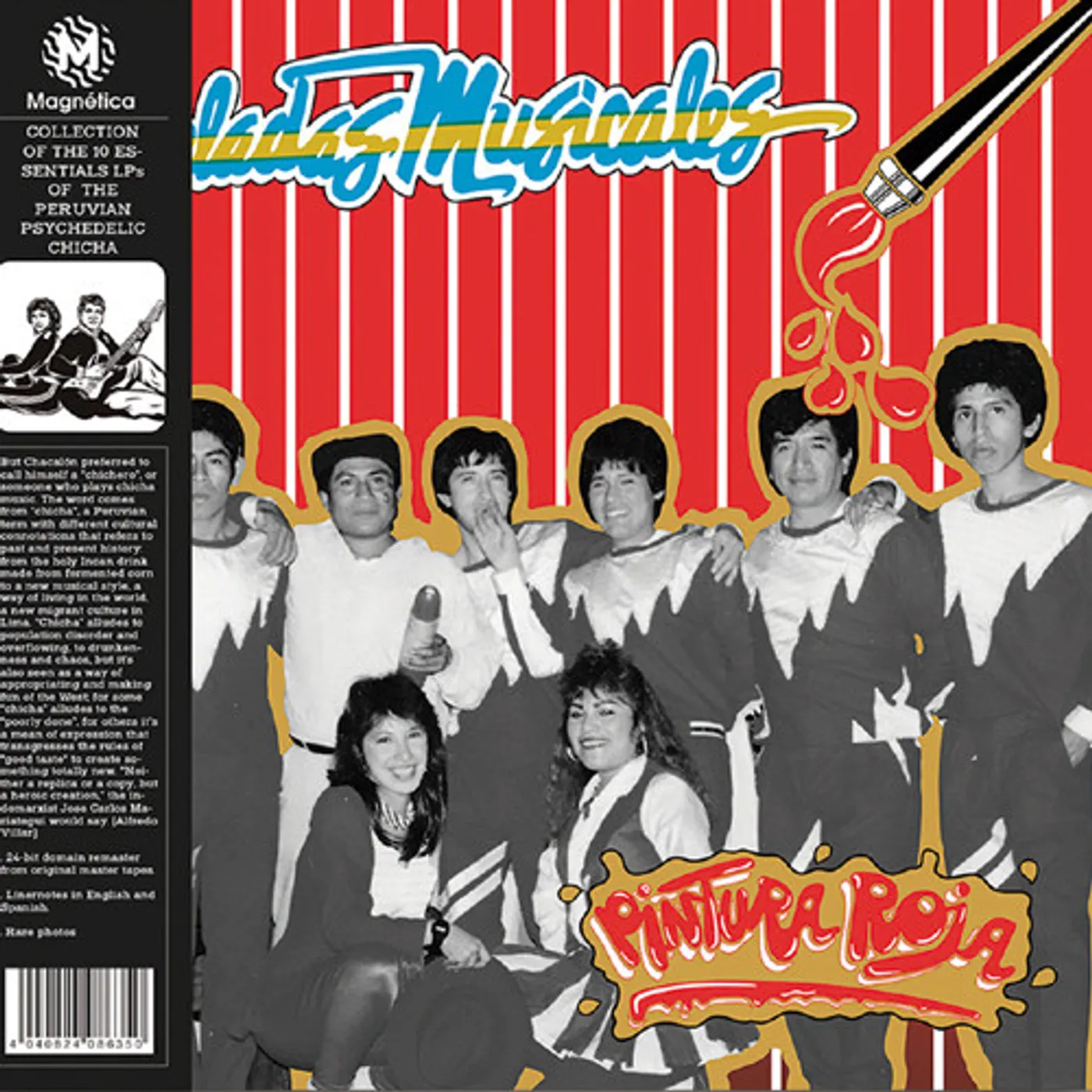 Pintura Roja Pinceladas Musicales Vinyl Record