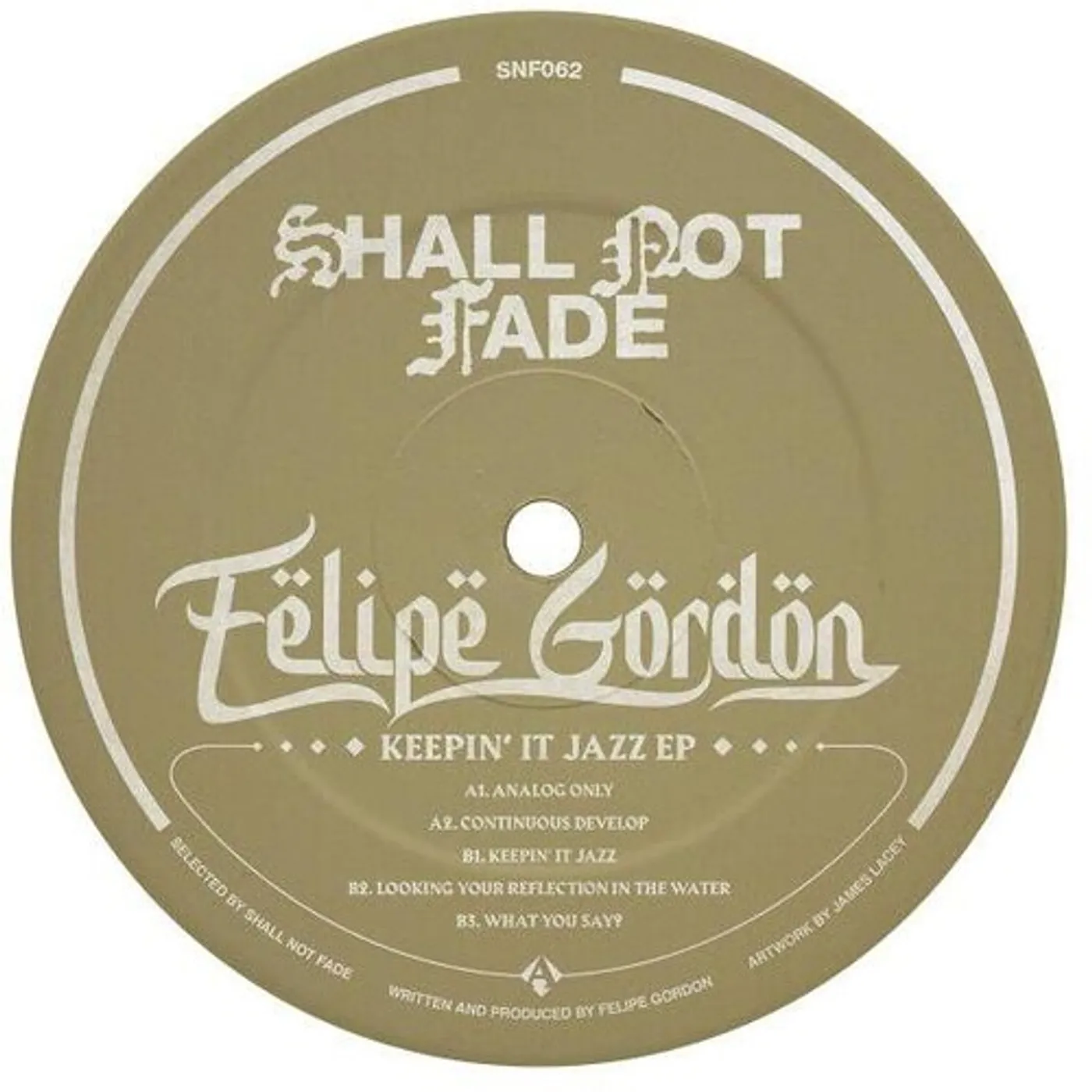 Felipe Gordon KEEPIN' IT JAZZ Vinyl Record