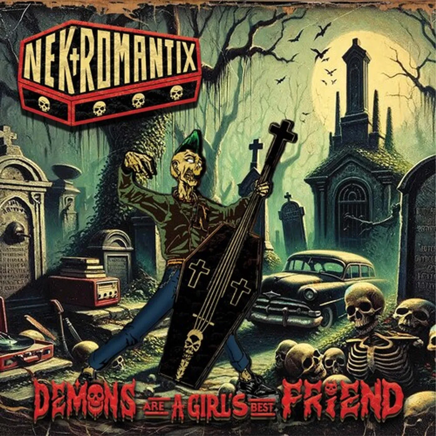 Nekromantix DEMONS ARE A GIRL'S BEST FRIEND CD