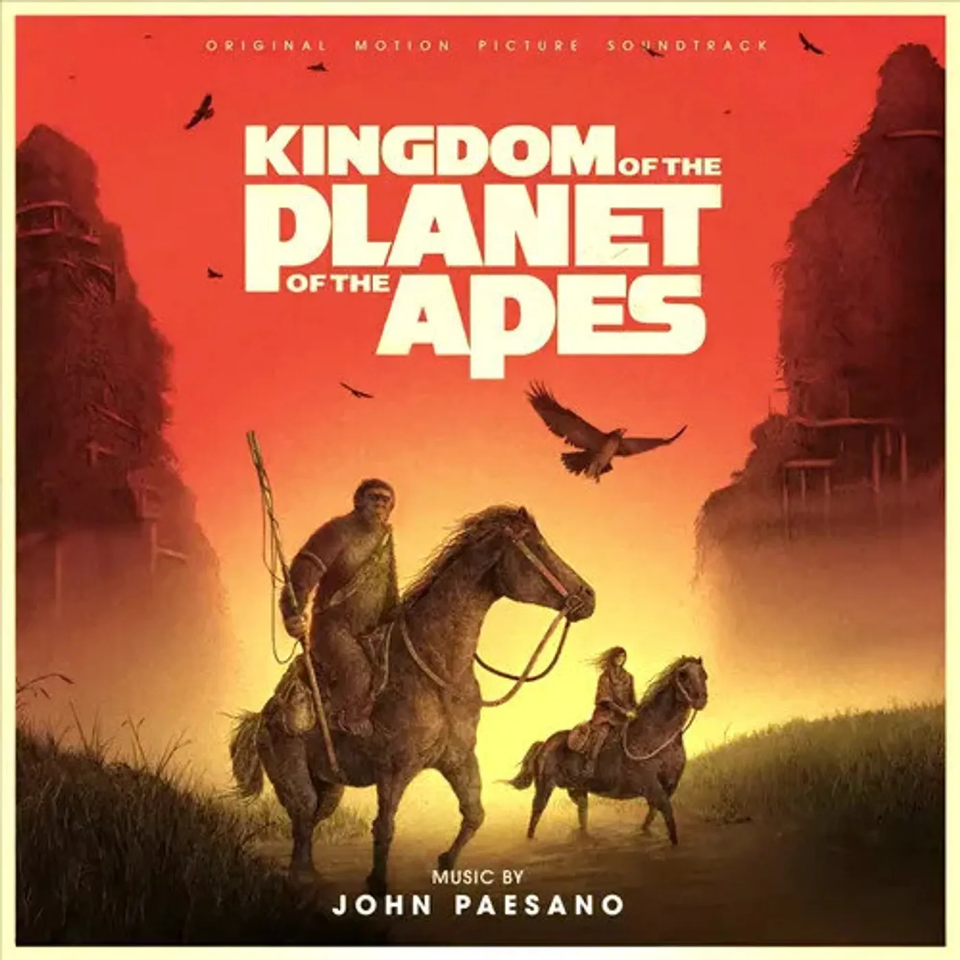 John Paesano KINGDOM OF THE PLANET OF THE APES - Original Soundtrack Vinyl Record