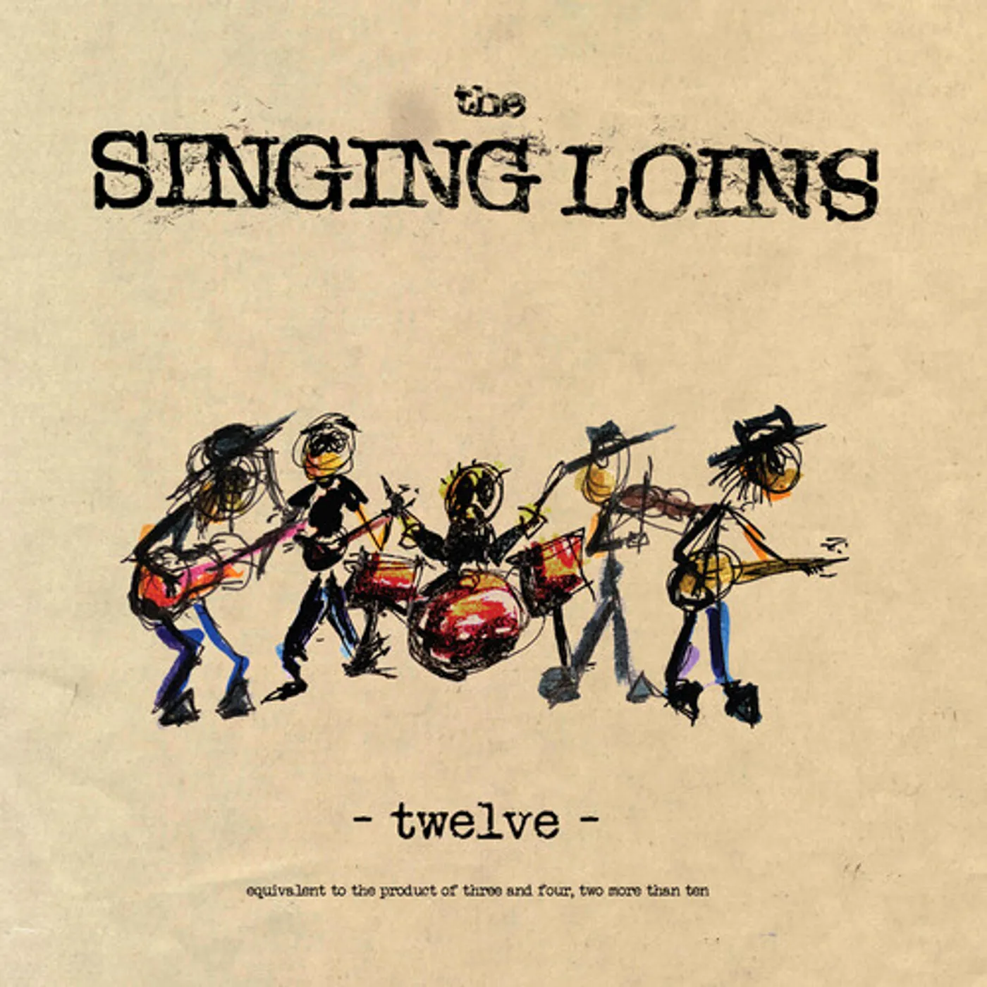 The Singing Loins TWELVE Vinyl Record