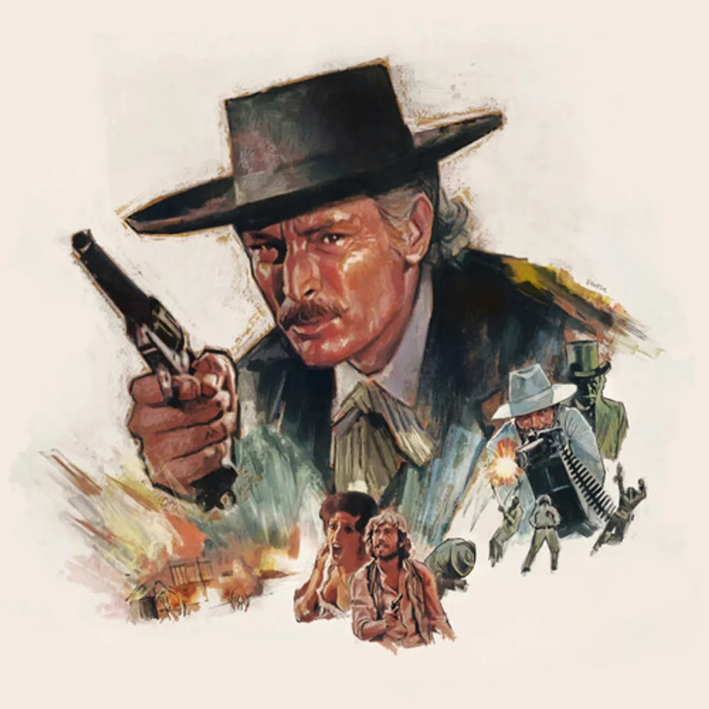 Luis Bacalov GRAND DUAL - Original Soundtrack Vinyl Record