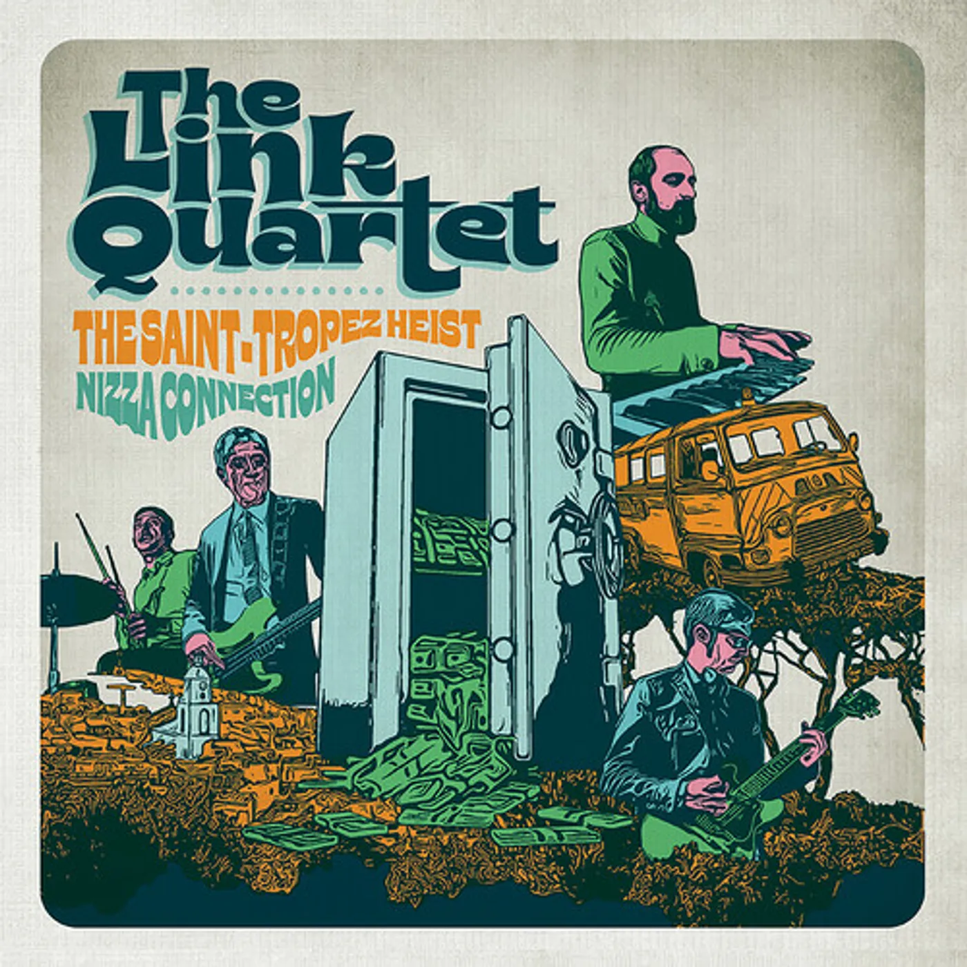 The Link Quartet SAINT-TROPEZ HEIST (REPRESS) Vinyl Record