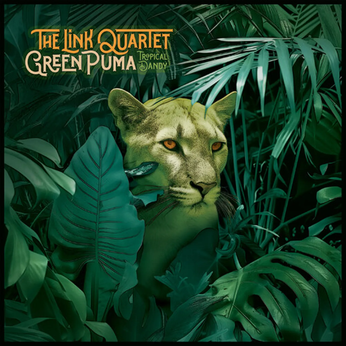 The Link Quartet GREEN PUMA / TROPICAL DANDY Vinyl Record