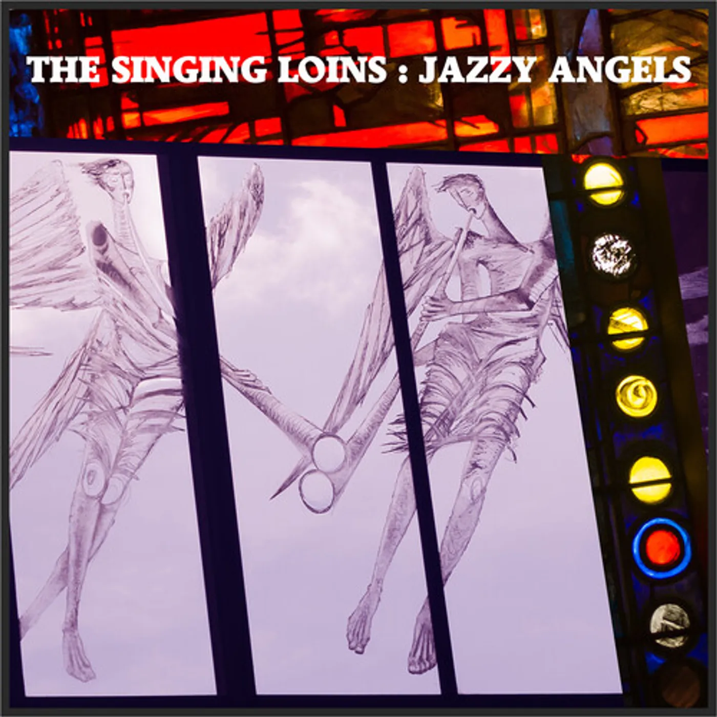 The Singing Loins JAZZY ANGELS Vinyl Record