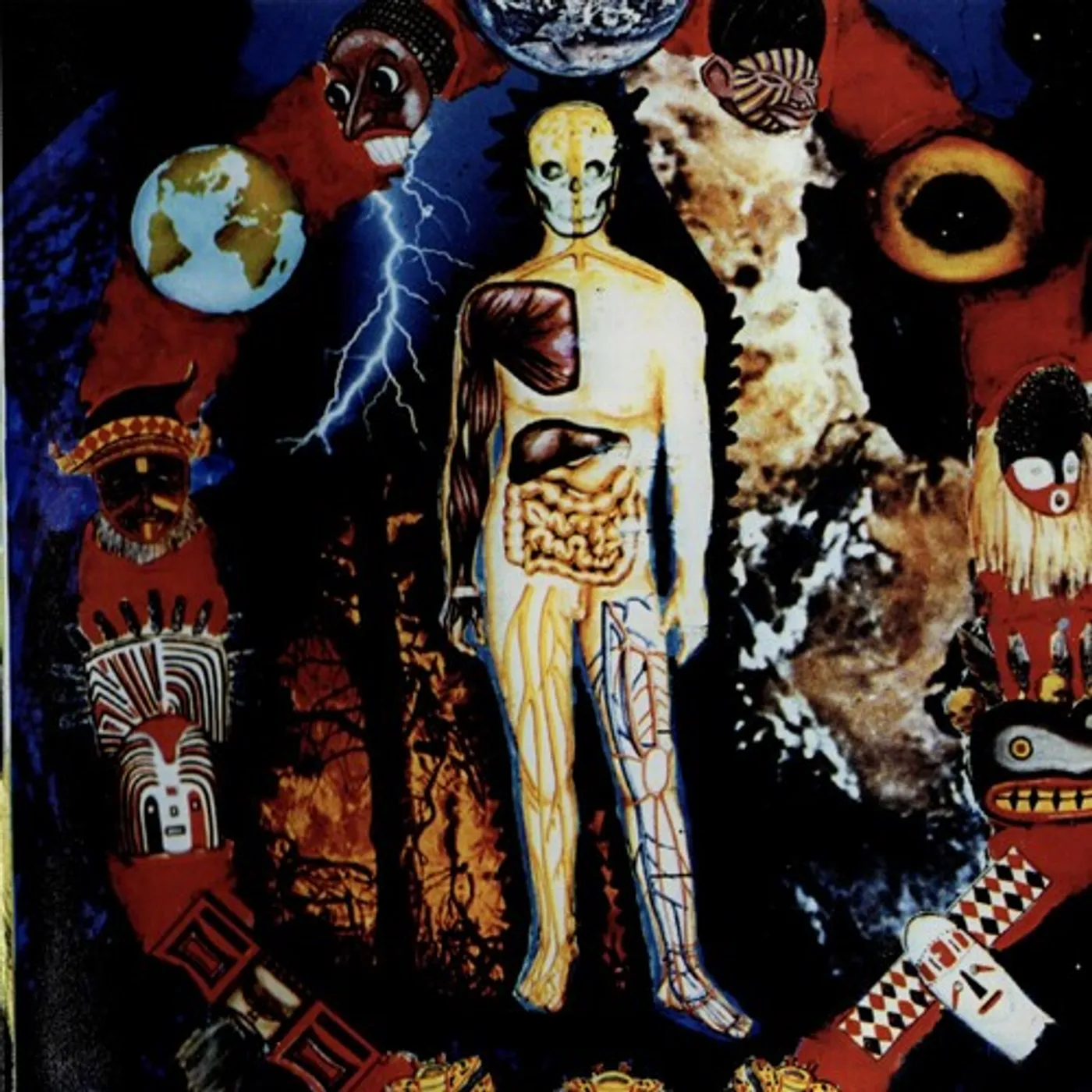 Nocturnal Emissions Cathedral (2LP/Red and Black/Blue and Black Marble) Vinyl Record