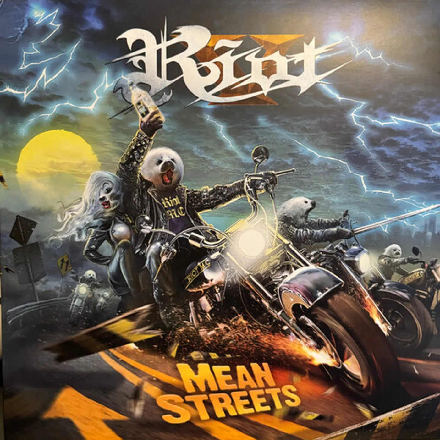RIOT V Mean Streets Vinyl Record
