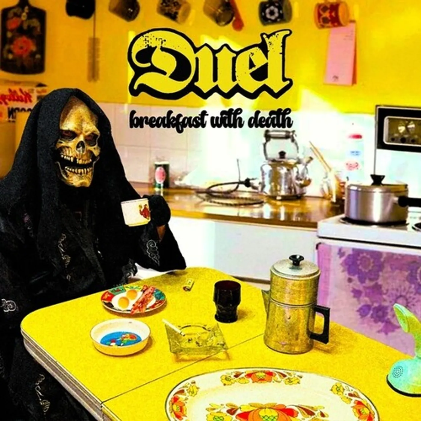 Duel BREAKFAST WITH DEATH Vinyl Record