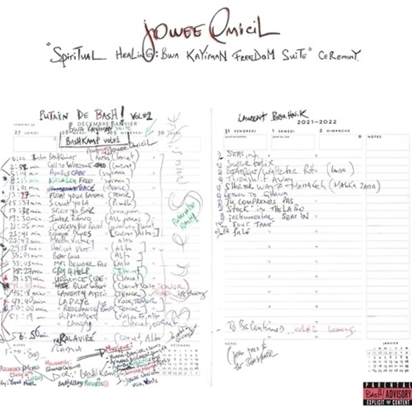 Jowee Omicil SPIRITUAL HEALING: BWA KAYIMAN FREEDOM SUITE Vinyl Record