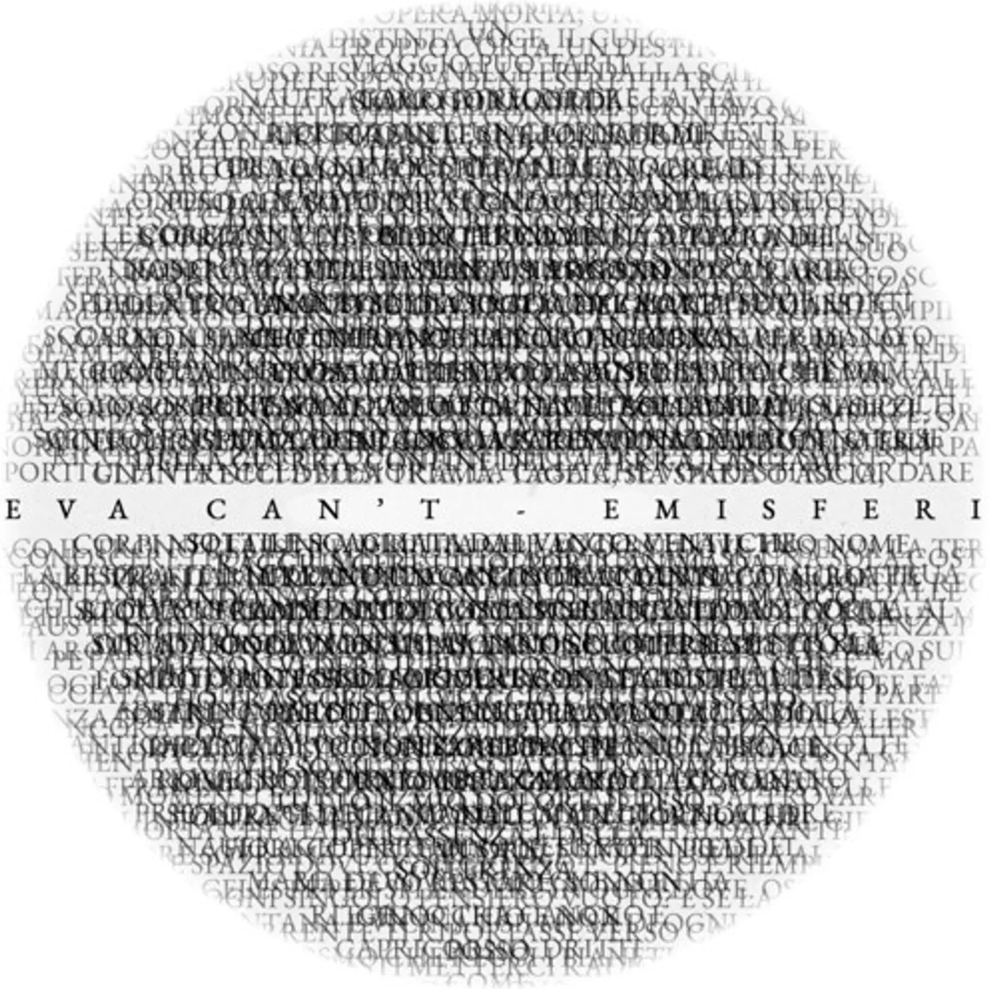 Eva Can't EMISFERI CD