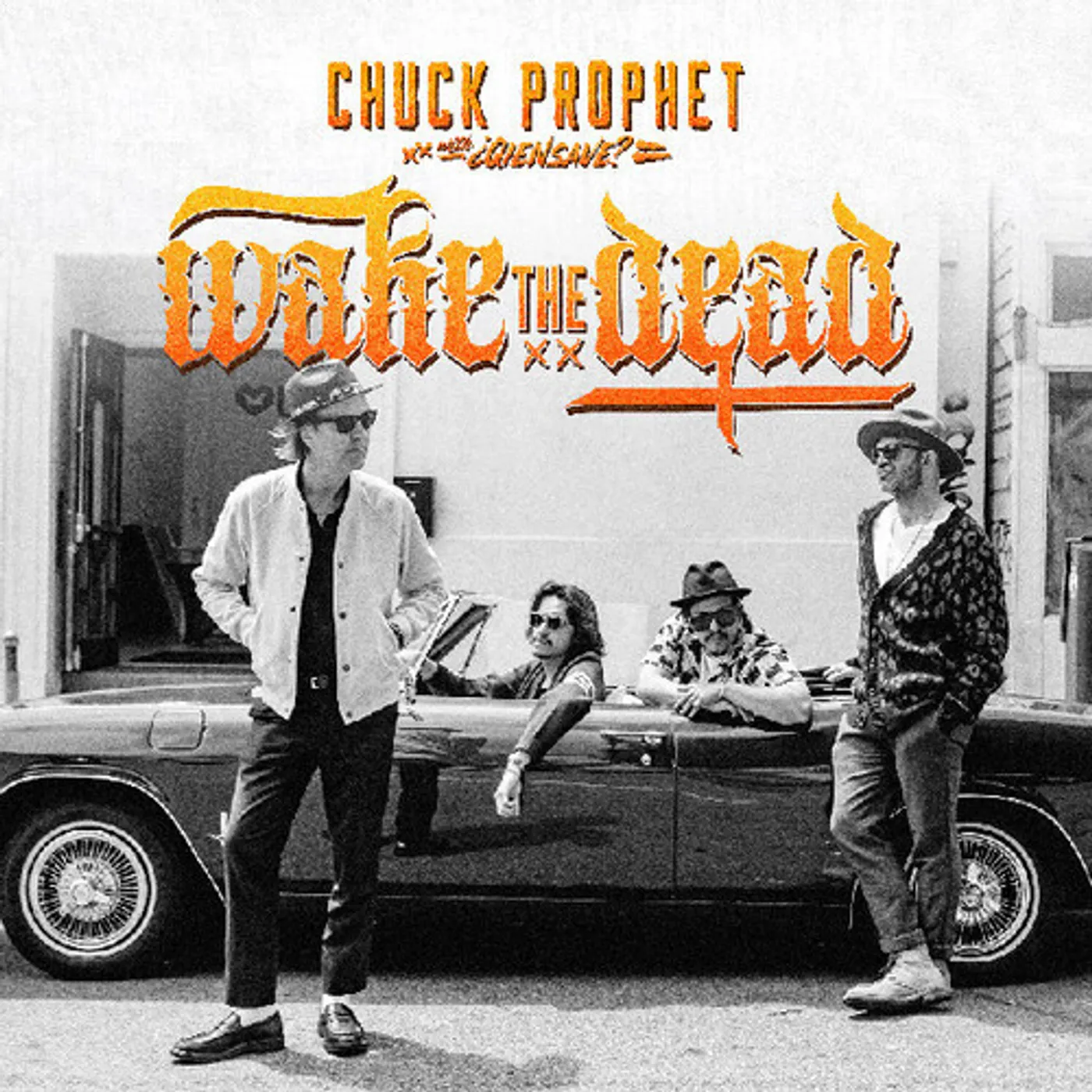 Chuck Prophet Wake The Dead (Orange) Vinyl Record