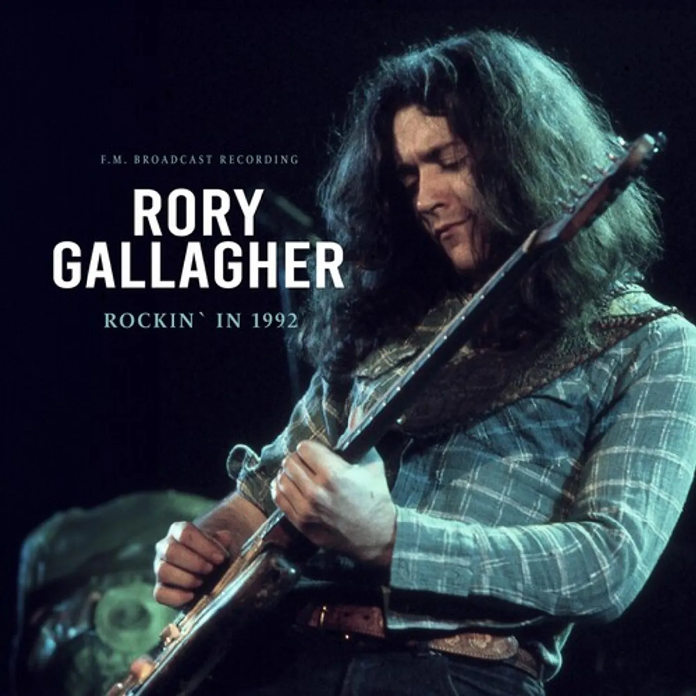 Rory Gallagher ROCKIN' IN 1992 Vinyl Record