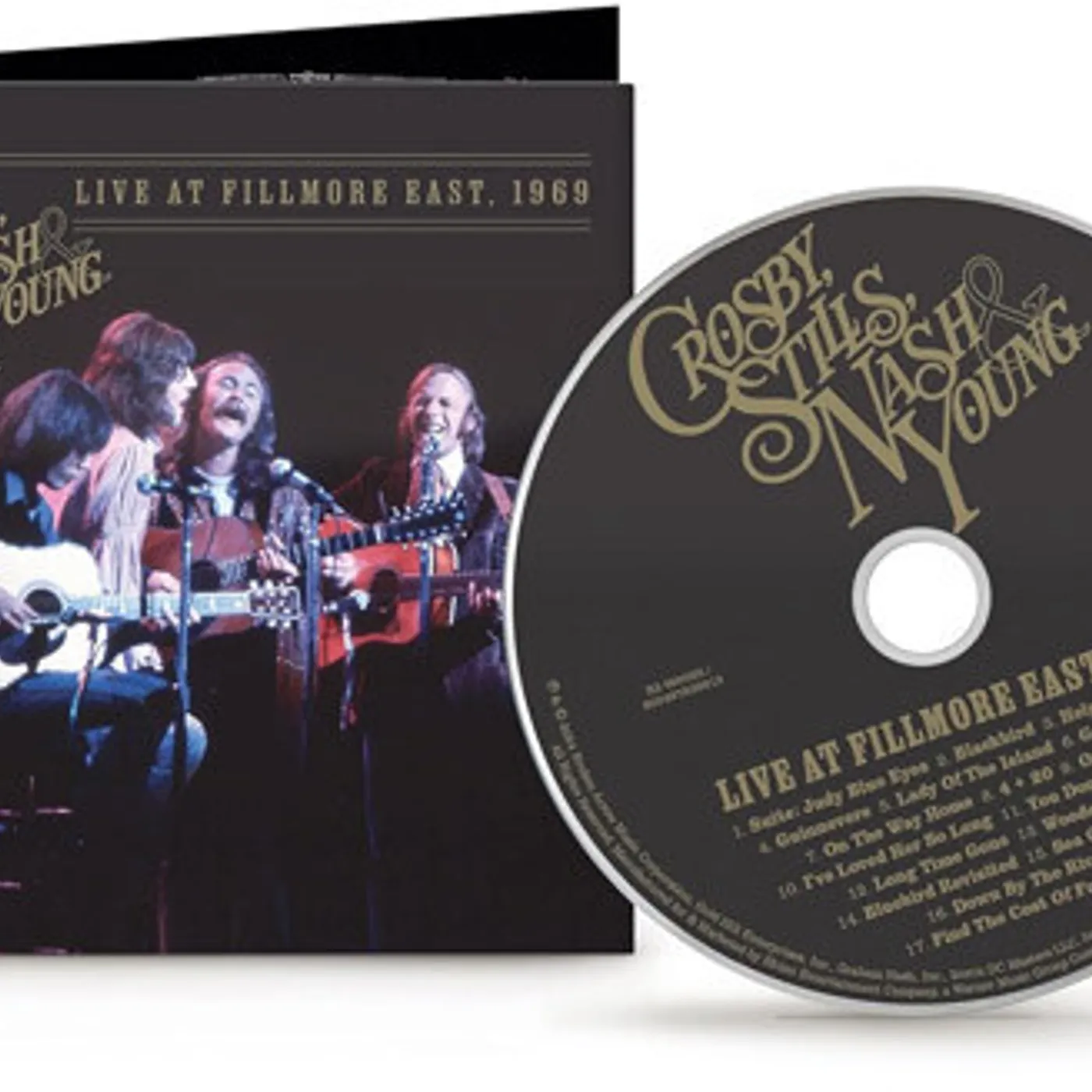 Crosby, Stills, Nash & Young LIVE AT FILLMORE EAST, 1969 CD