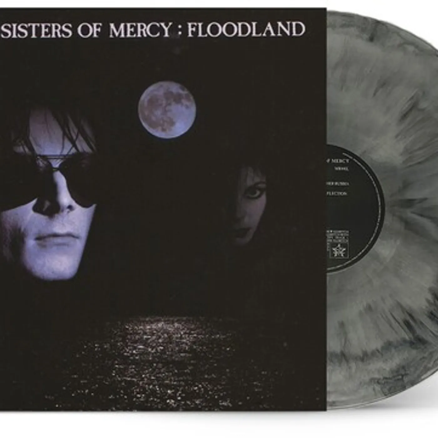 Sisters of Mercy Floodland (Black Ice Galaxy) Vinyl Record