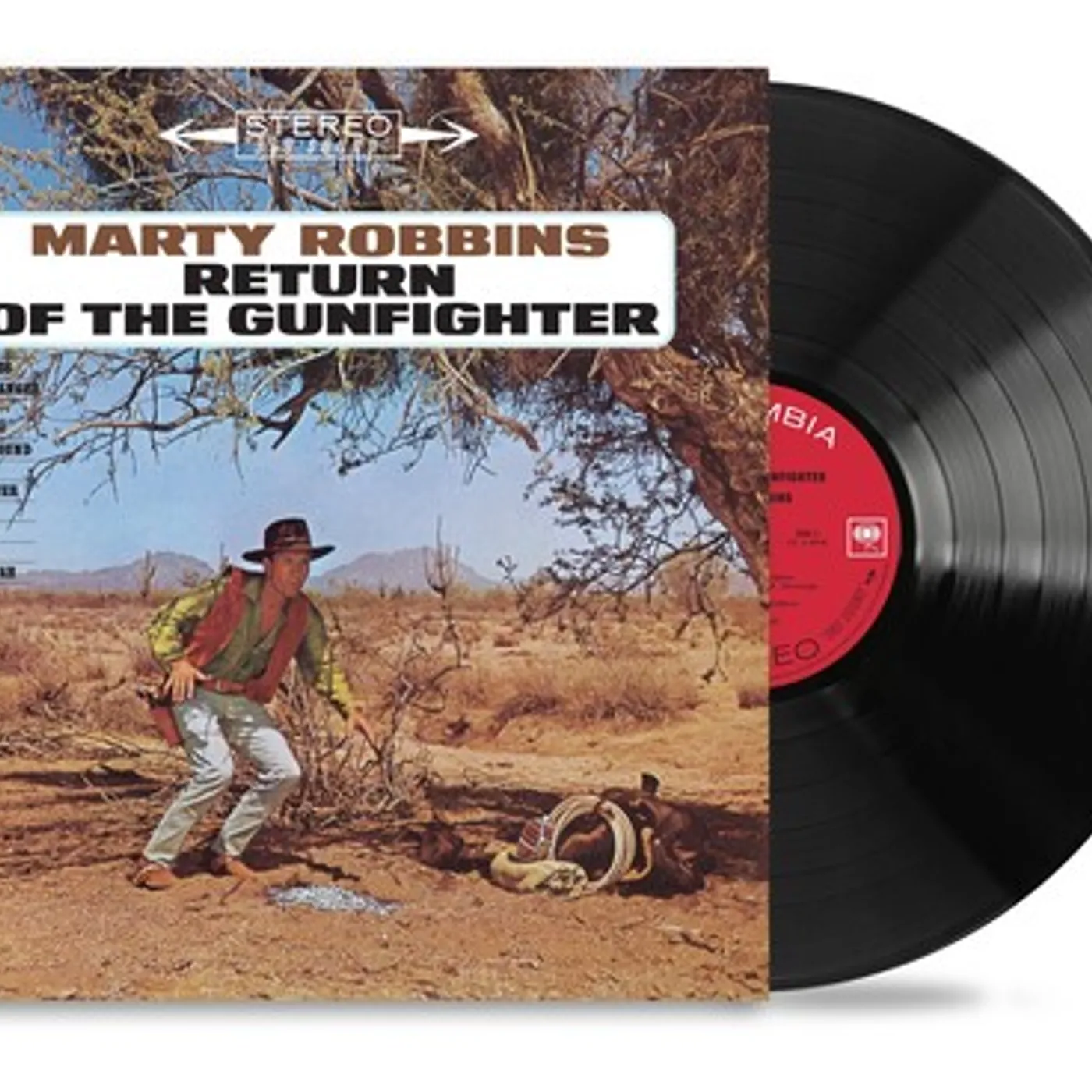 Marty Robbins Return Of The Gunfighter Vinyl Record