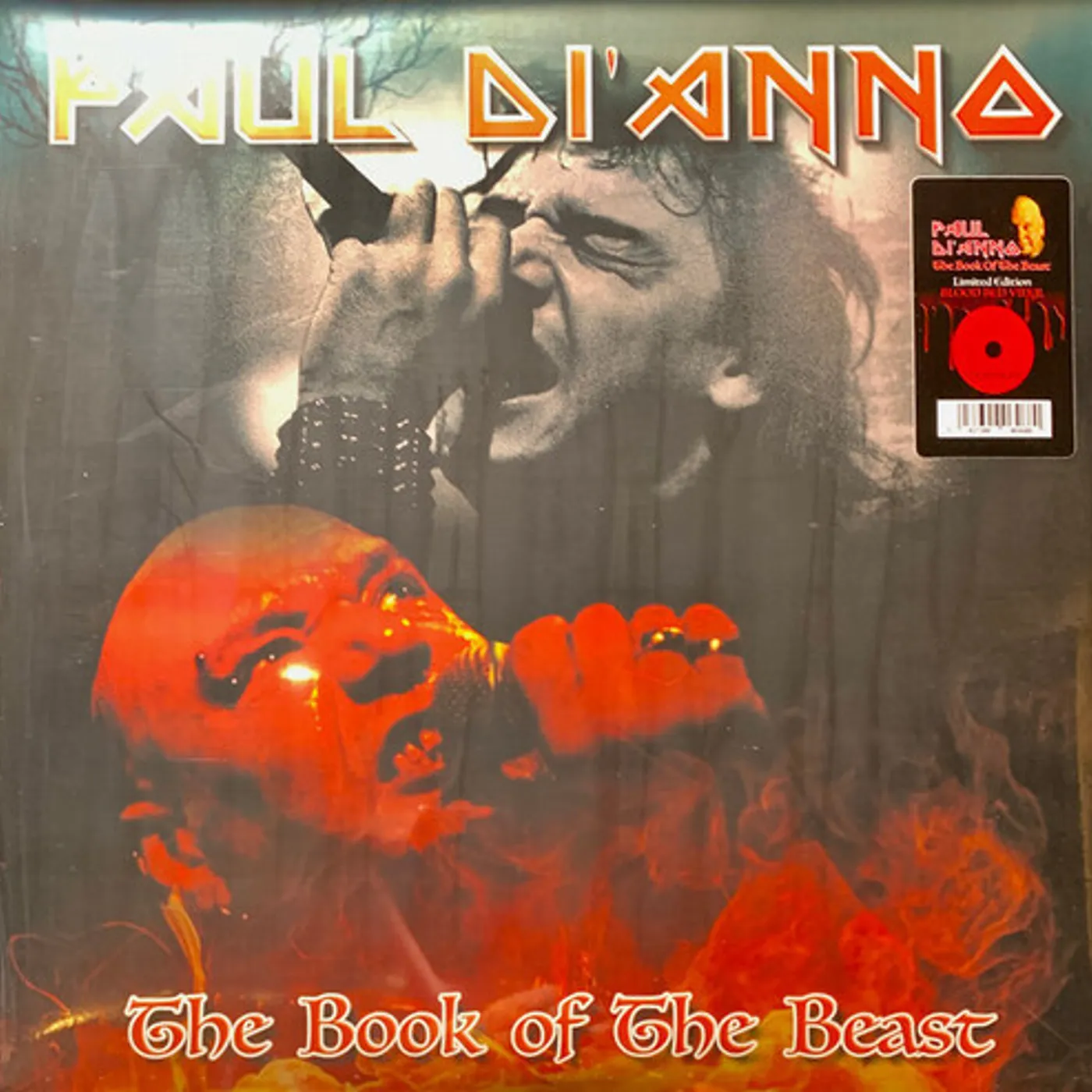 Paul Di'Anno BOOK OF THE BEAST Vinyl Record