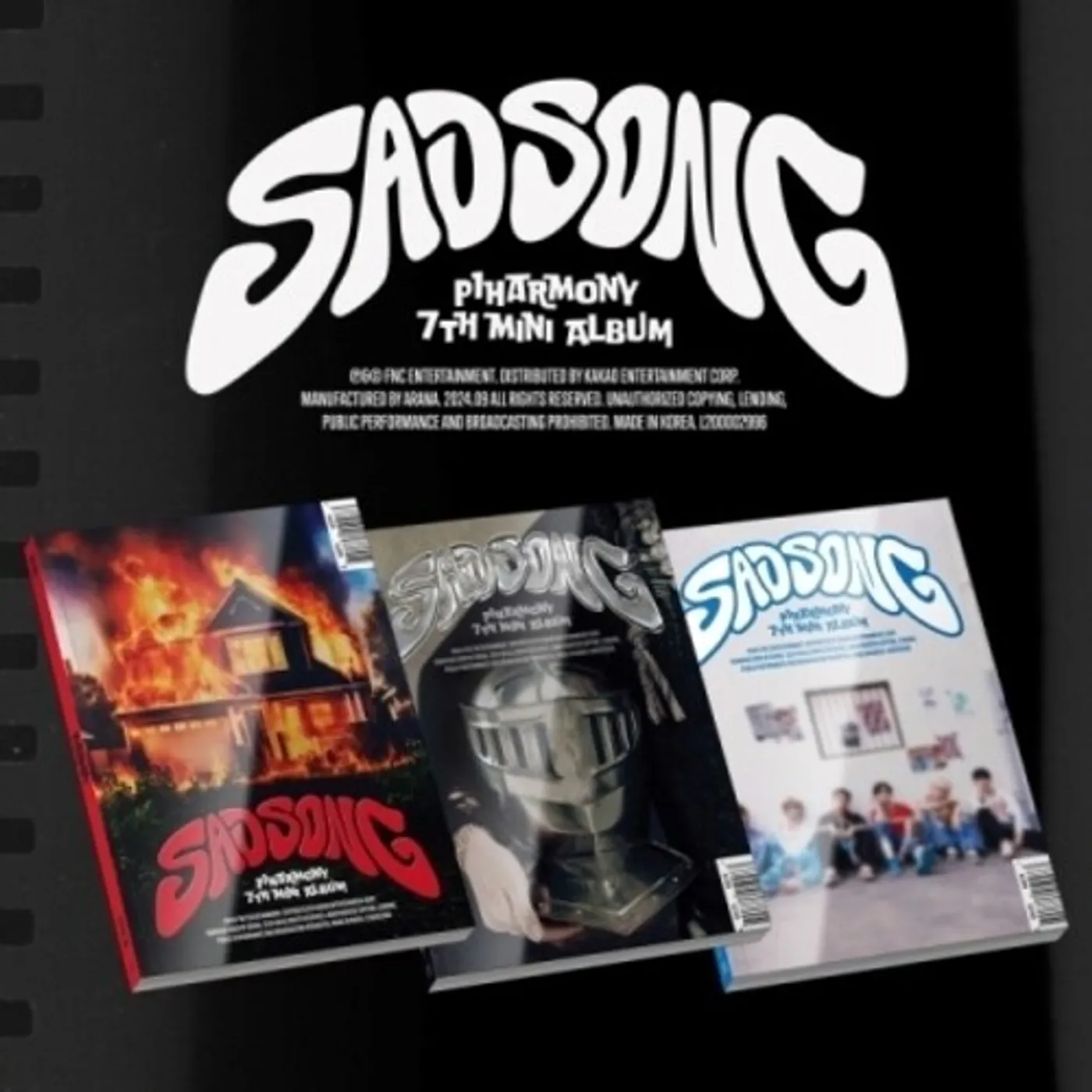 P1Harmony SAD SONG CD