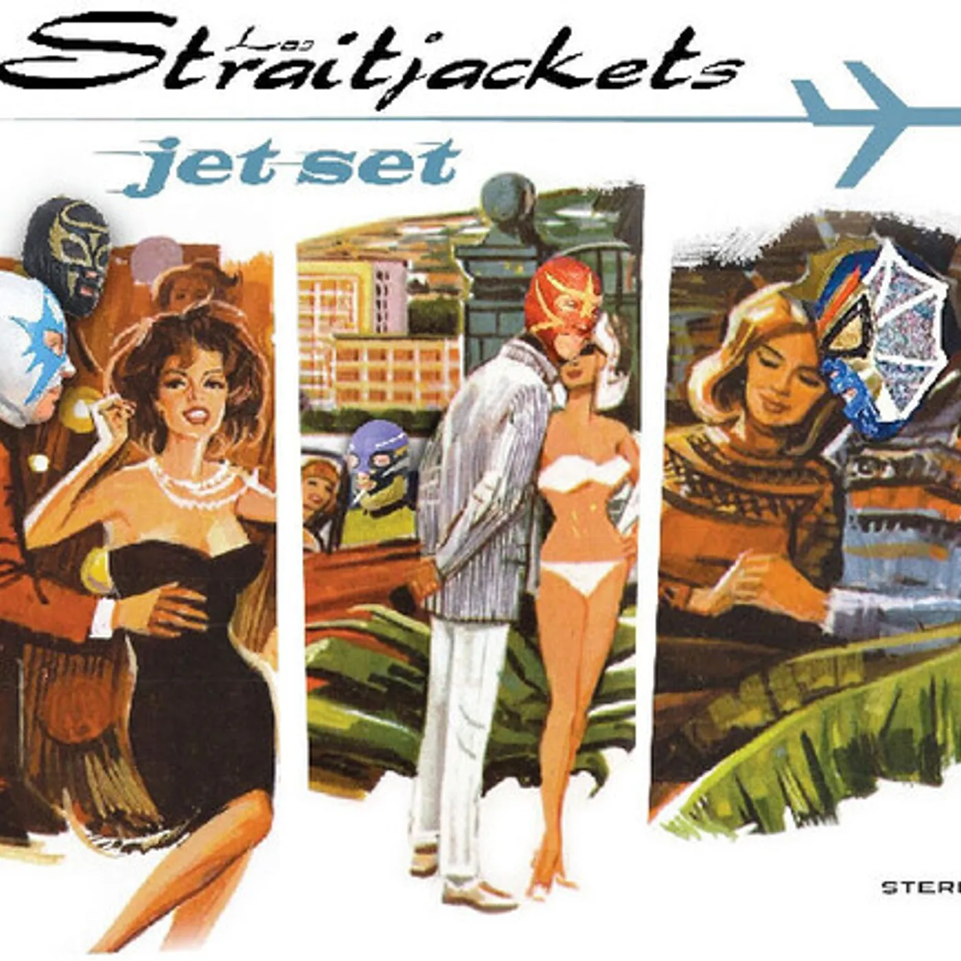 Los Straitjackets Jet Set (Orange) Vinyl Record