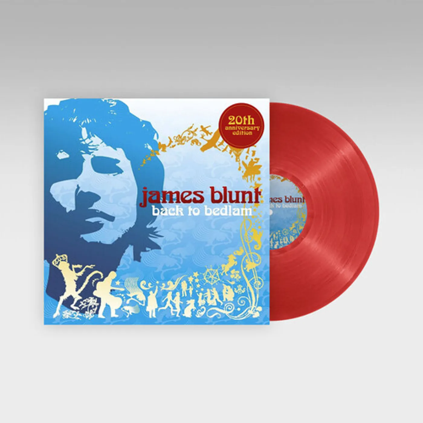 James Blunt Back To Bedlam (Anniversary Ed./2LP/Red) Vinyl Record