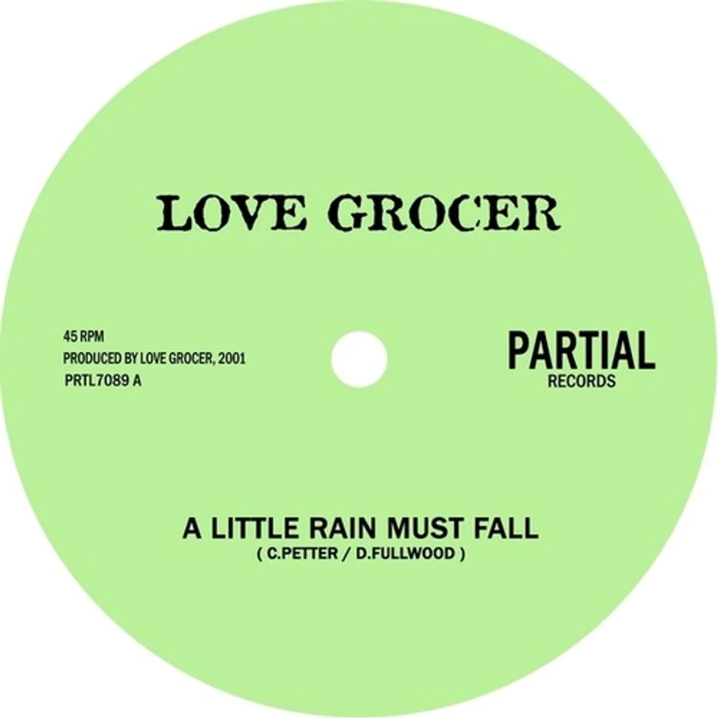 Love Grocer LITTLE RAIN MUST FALL Vinyl Record