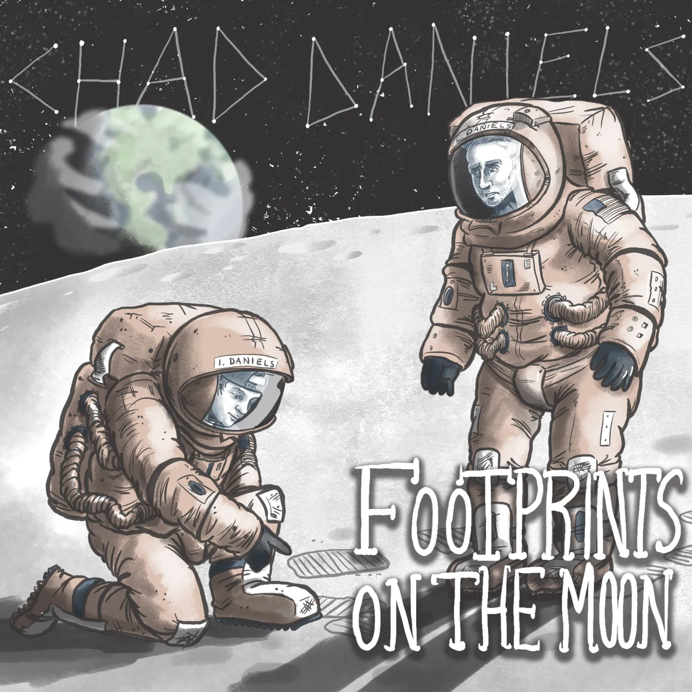 Chad Daniels FOOTPRINTS ON THE MOON CD