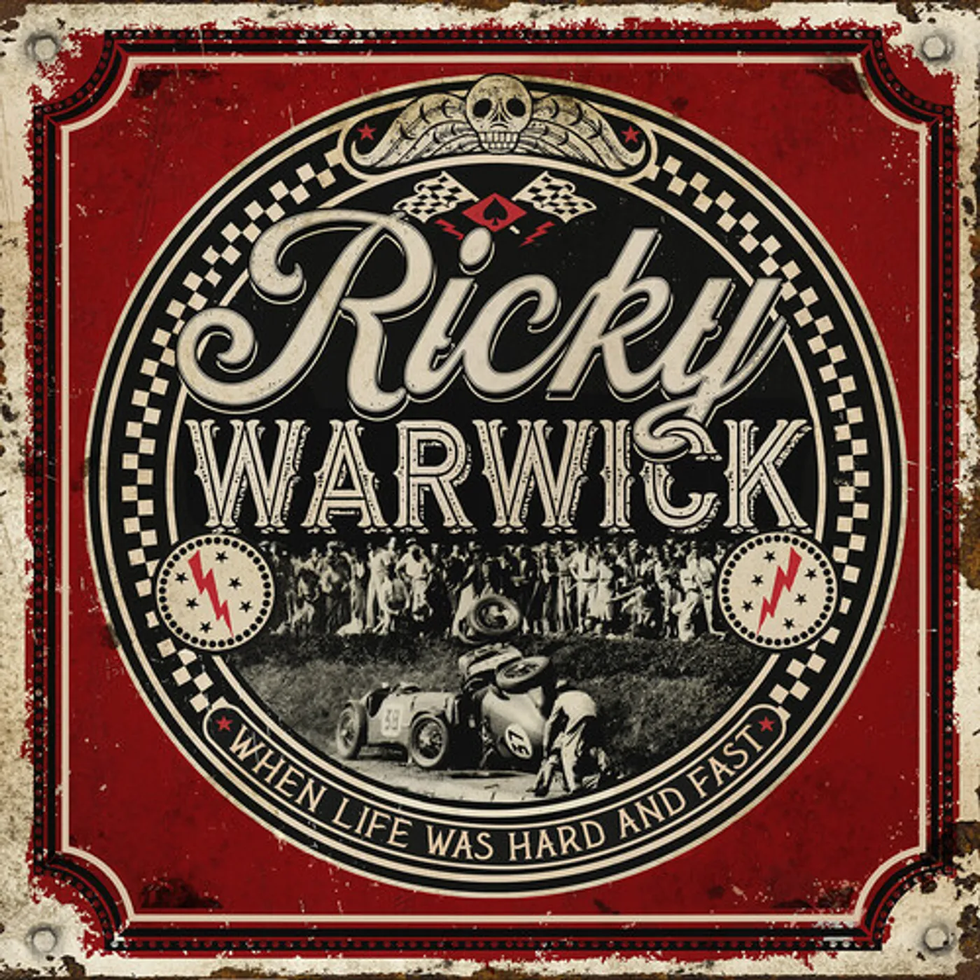 Ricky Warwick When Life Was Hard & Fast Vinyl Record