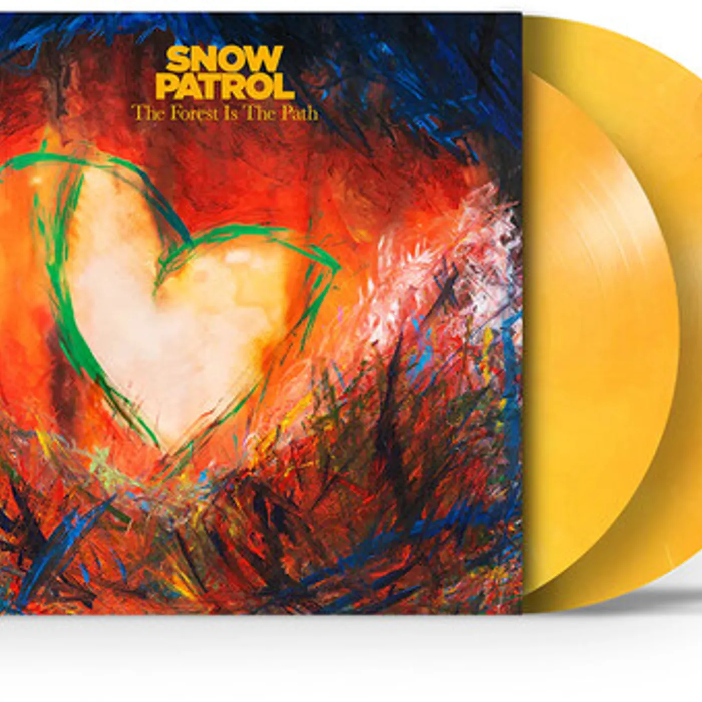 Snow Patrol Forest Is The Path (Limited Red + Gold Edition) Vinyl Record