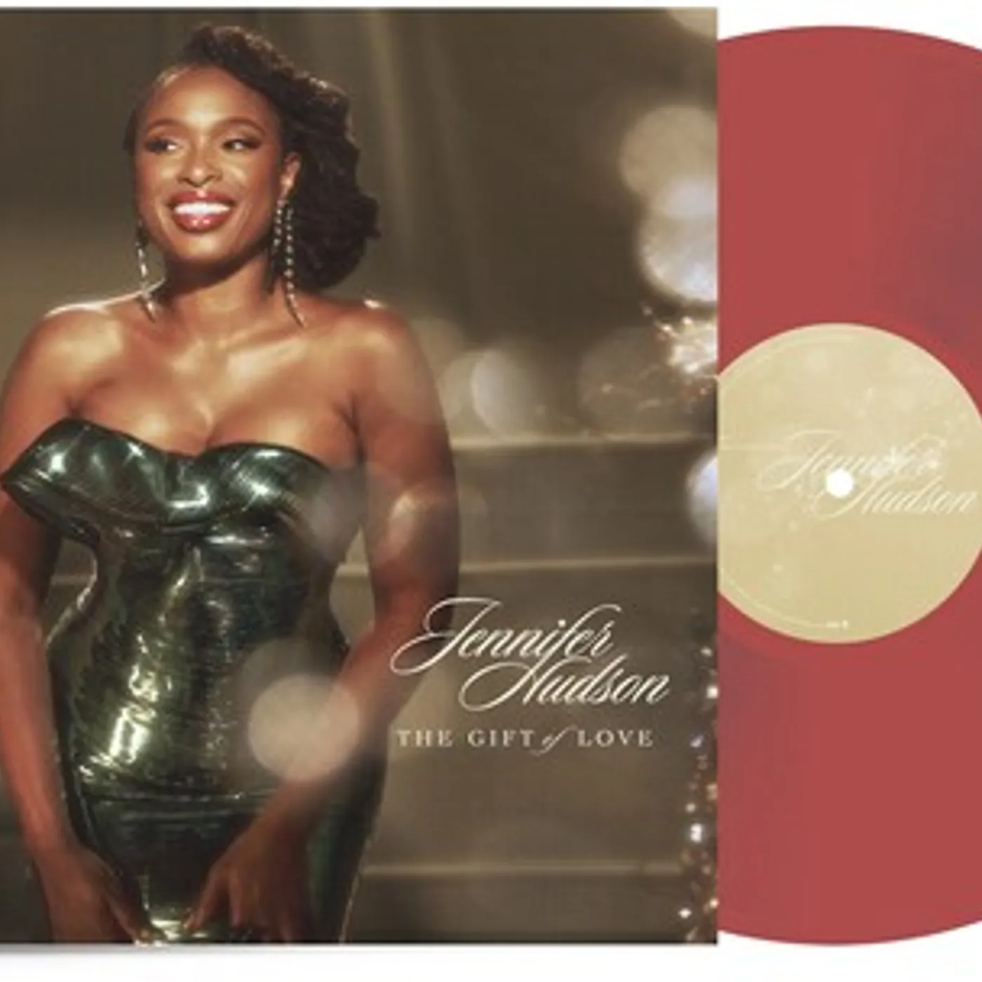 Jennifer Hudson Gift Of Love (2LP/Red) Vinyl Record