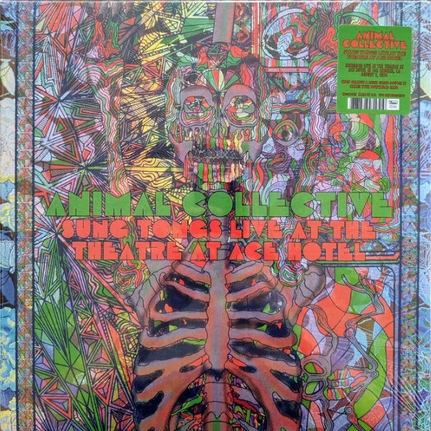 Animal Collective SUNG TONGS LIVE AT THE THEATRE AT ACE HOTEL Vinyl Record
