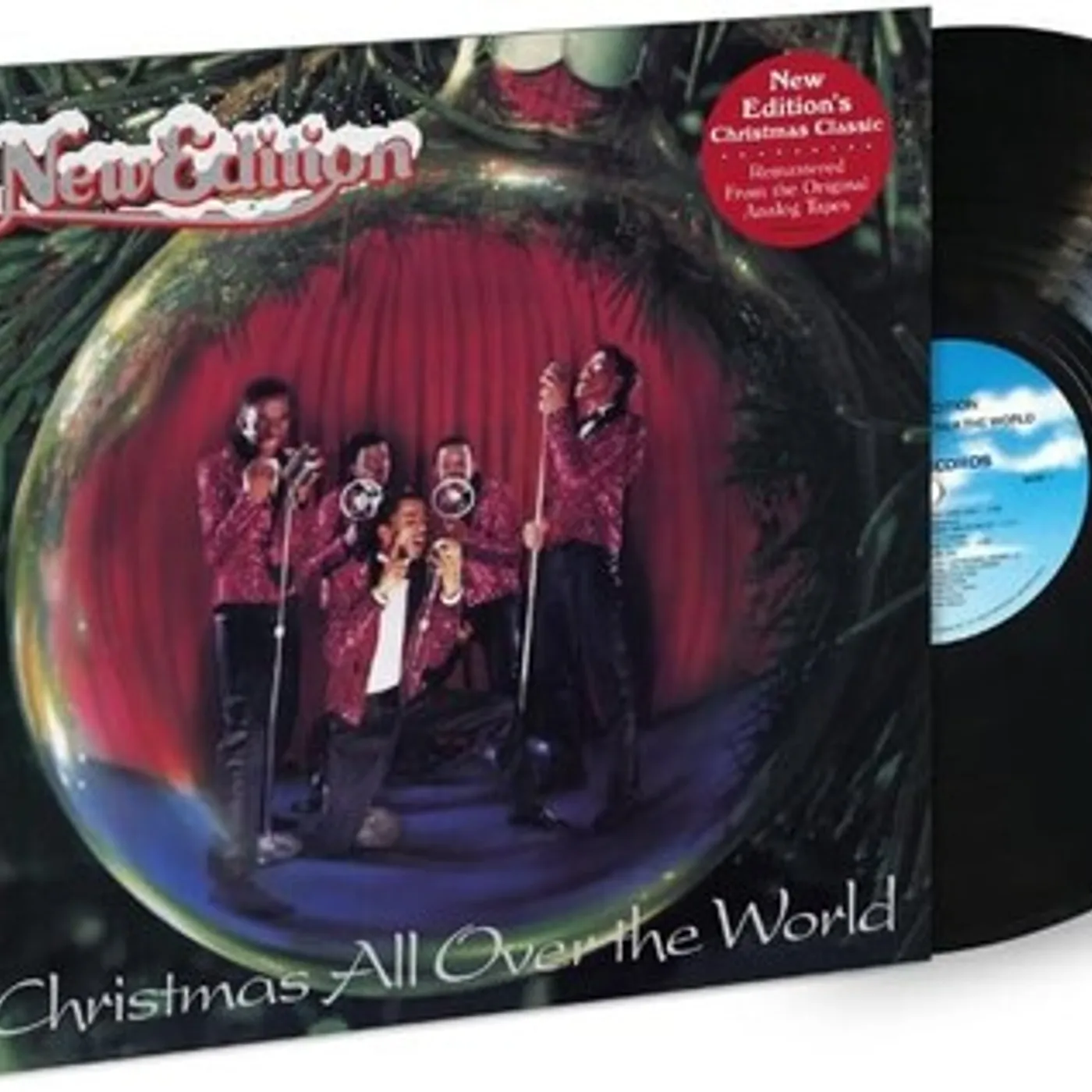 New Edition Christmas All Over The World Vinyl Record
