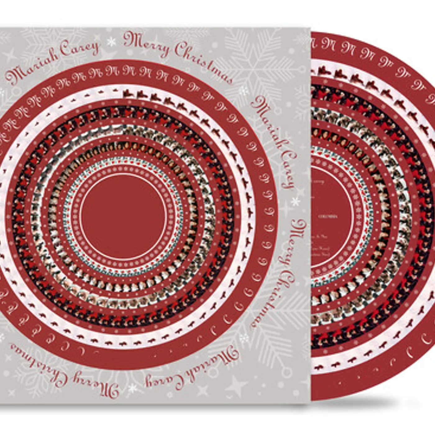 Mariah Carey Merry Christmas (30th Anniversary/Limited Edition/Zoetrope) Vinyl Record