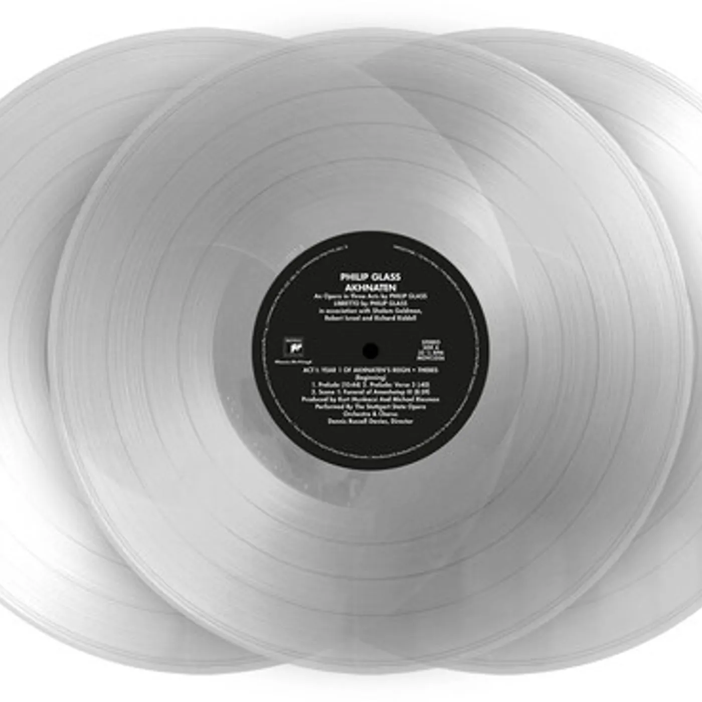 Philip Glass Akhnaten (Limited Edition/180g/Clear) Vinyl Record