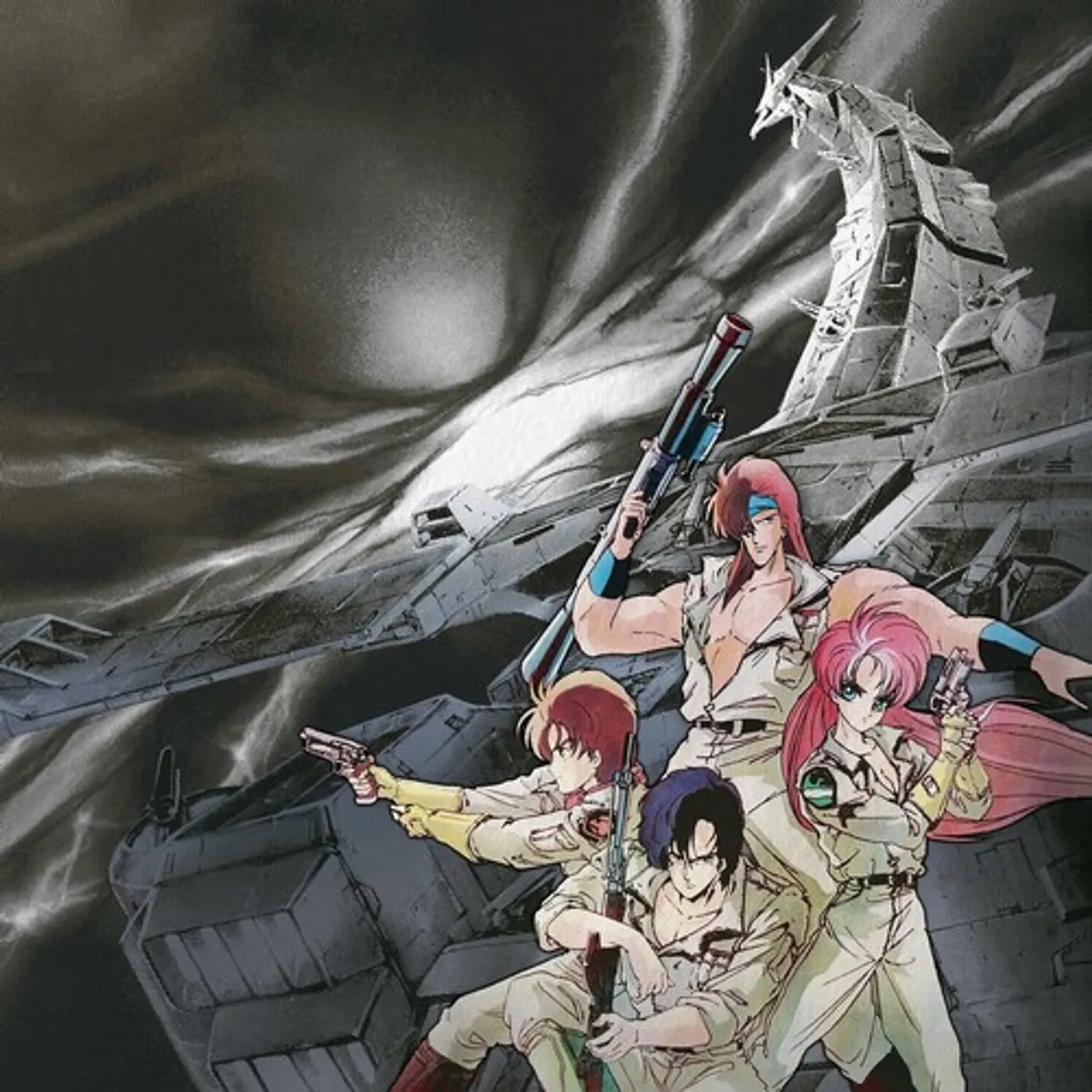 Osamu Totsuka God Bless The Machine Dancouga BGM Collection 2 Vinyl Record