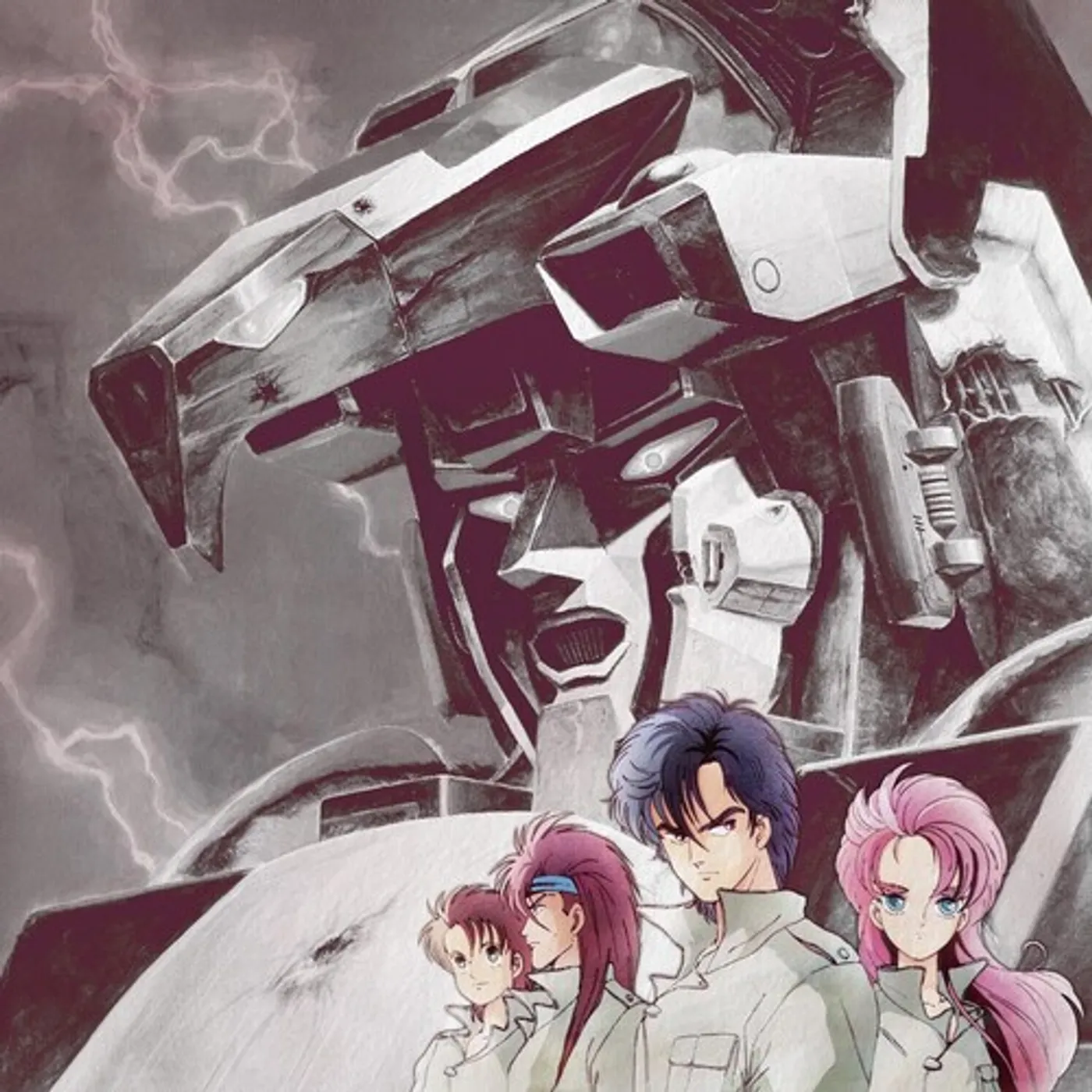 Osamu Totsuka God Bless The Machine Dancouga BGM Vinyl Record