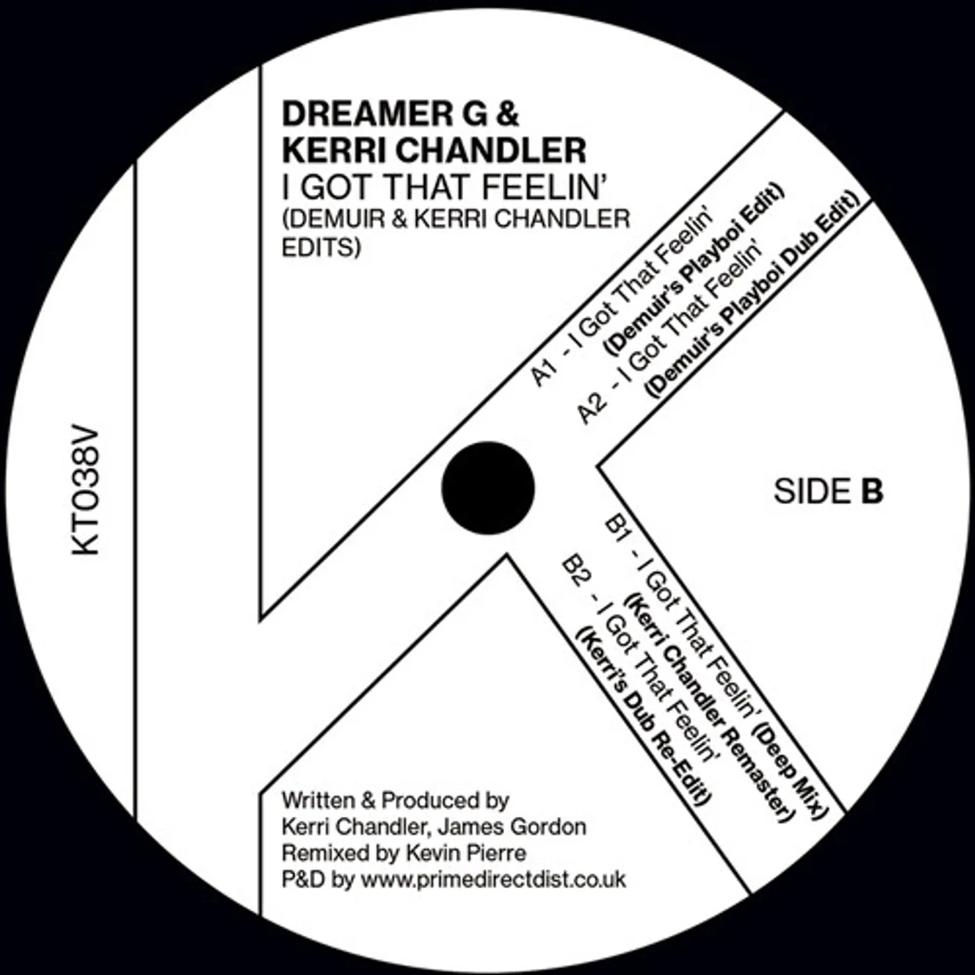 Dreamer G I GOT THAT FEELIN' (DEMUIR & KERRI CHANDLER 2024 Vinyl Record