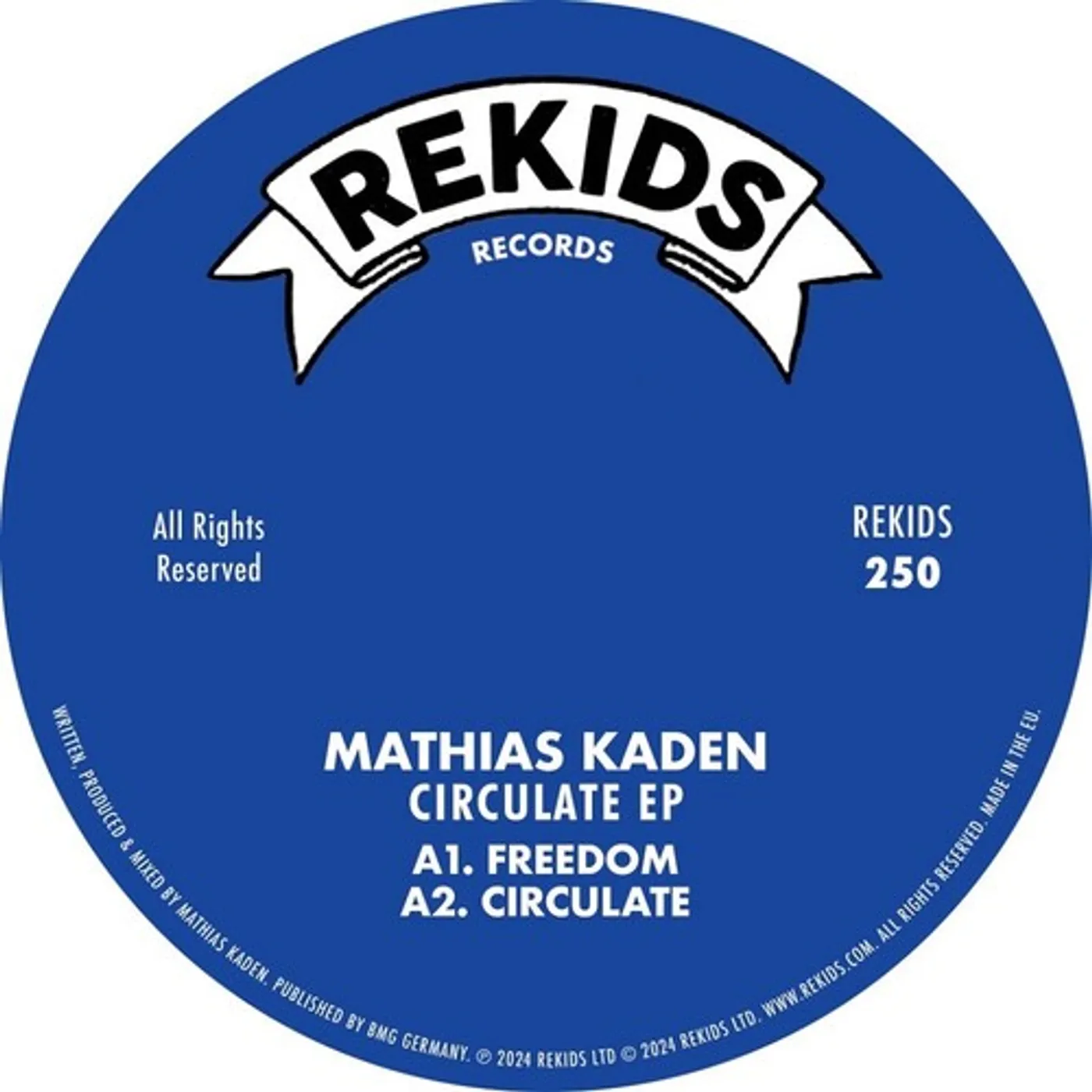 Mathias Kaden CIRCULATE Vinyl Record