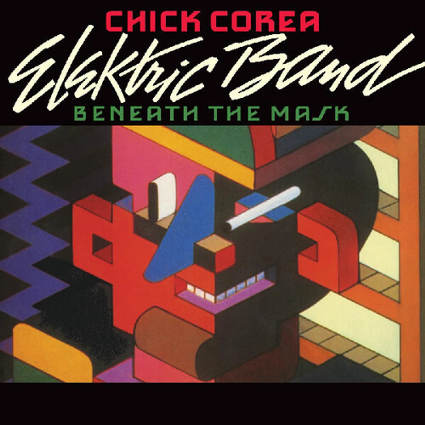 Chick Corea Elektric Band BENEATH THE MASK Vinyl Record