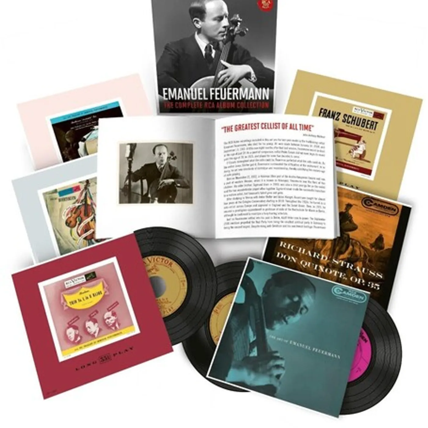 EMANUEL FEUERMANN - COMPLETE RCA ALBUM COLLECTION CD