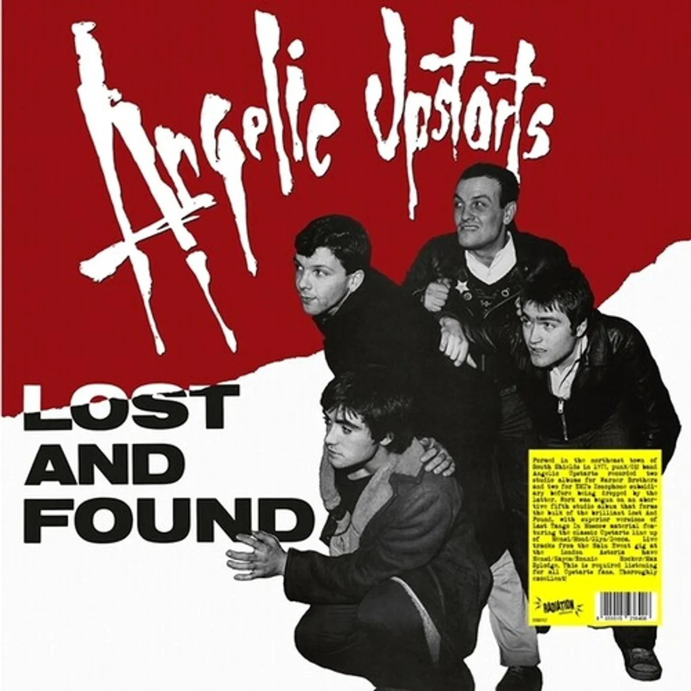 Angelic Upstarts LOST & FOUND Vinyl Record